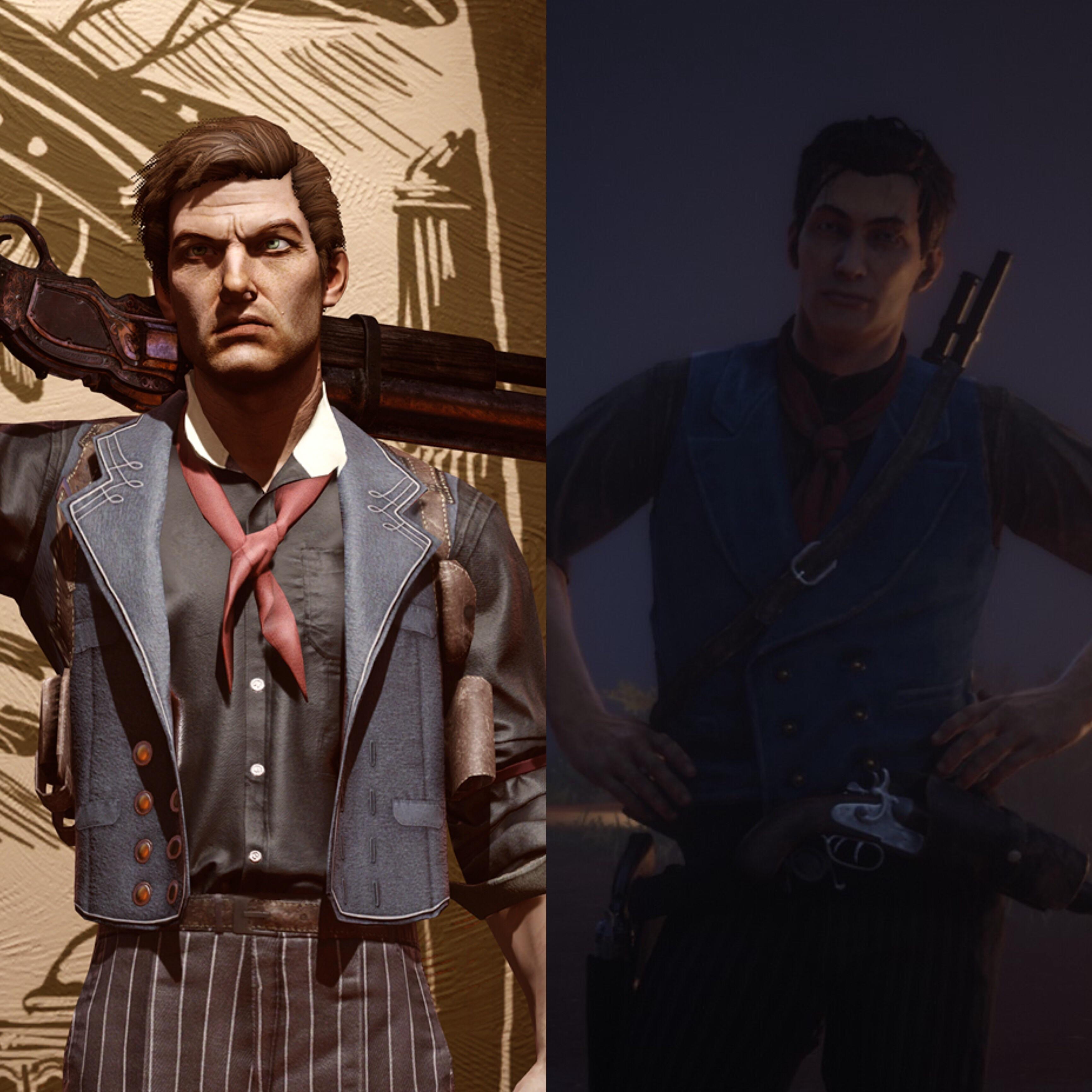 Booker Dewitt themed outfit for my RDRO character reddeadfashion