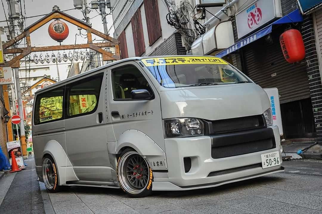 Does this count A Toyota Hiace with a body kit r/JDM