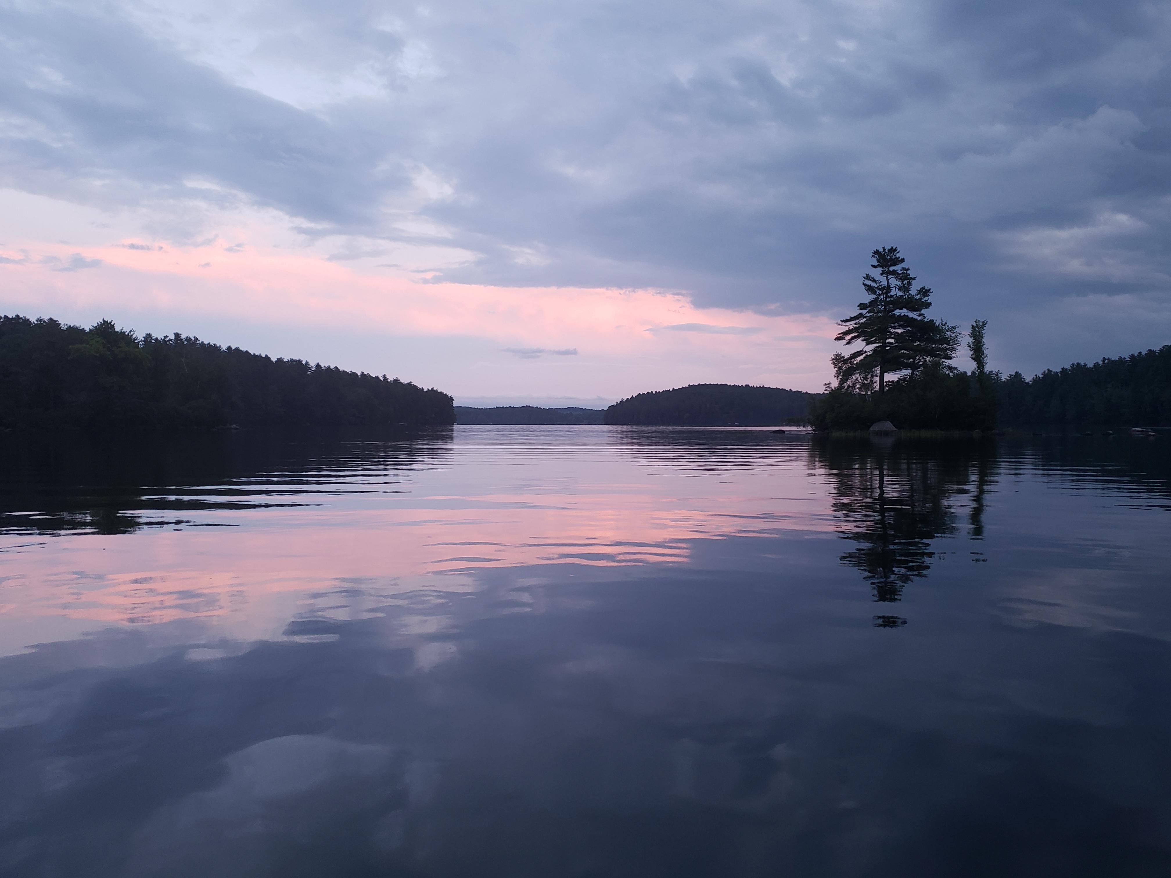 Maine is such a beautiful state. Wilson Pond, ME. [OC] [4032x3024] r