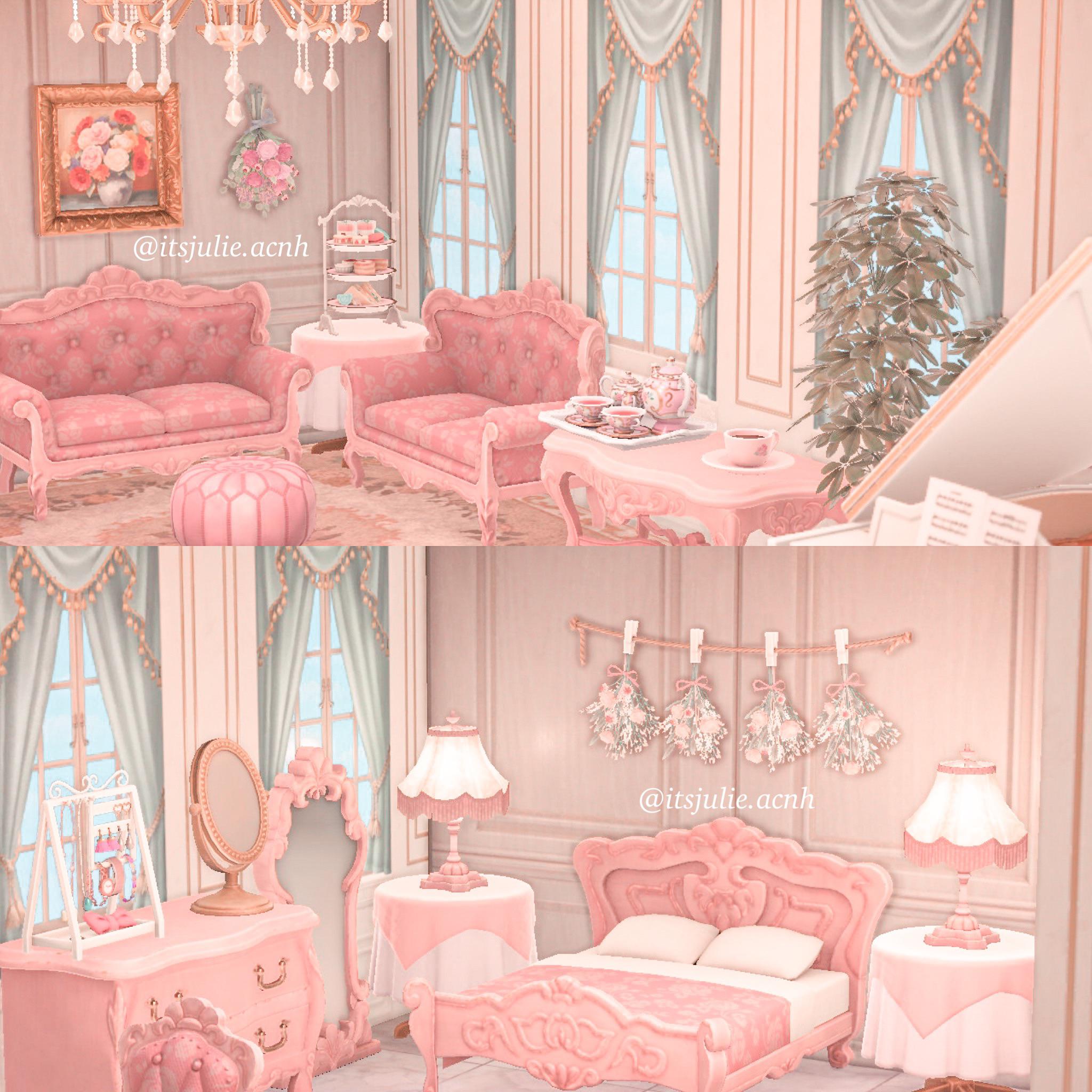 Pink elegant room 💕 r/AnimalCrossing
