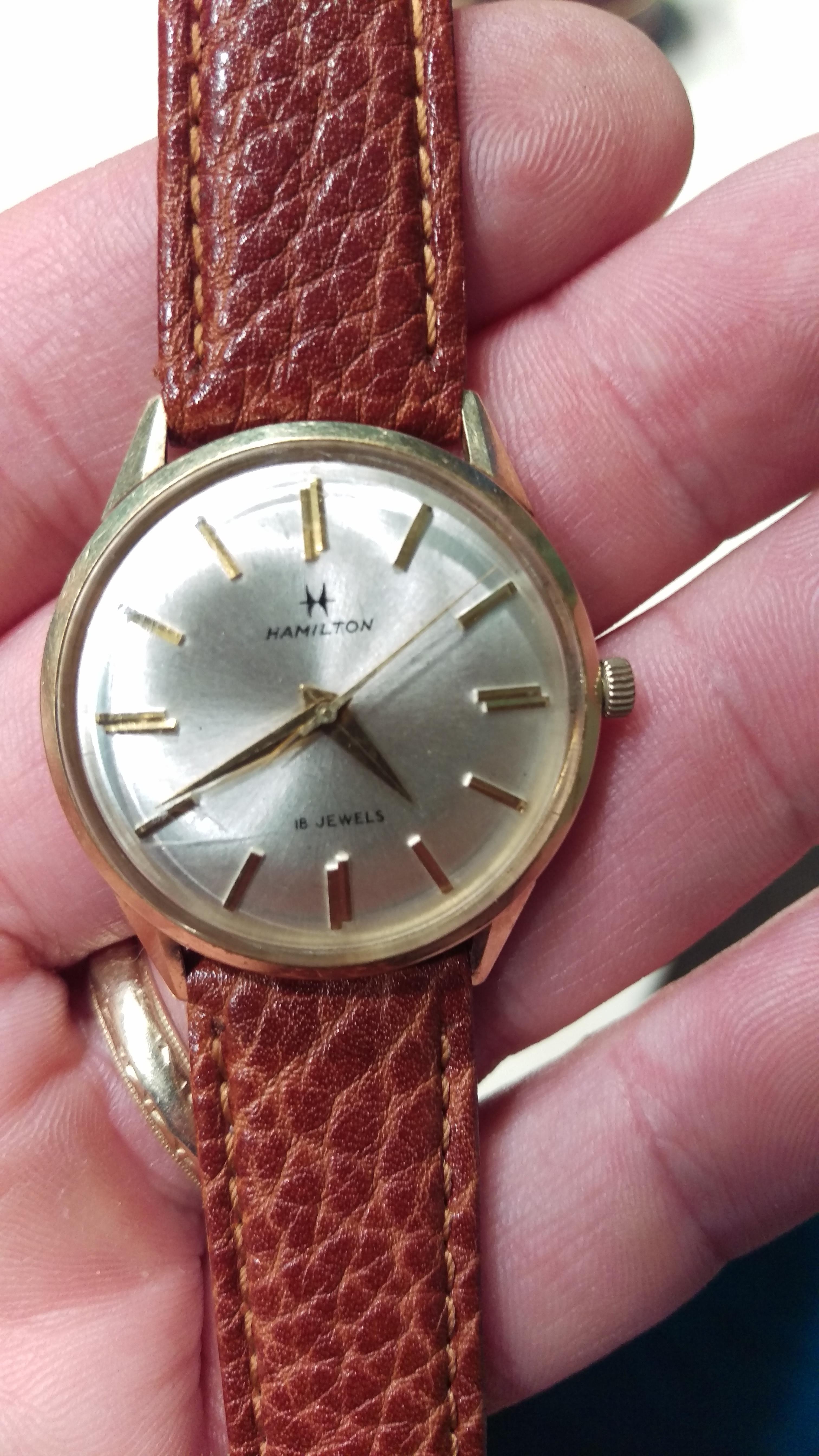 [Identify] Hamilton 14kt case r/Watches