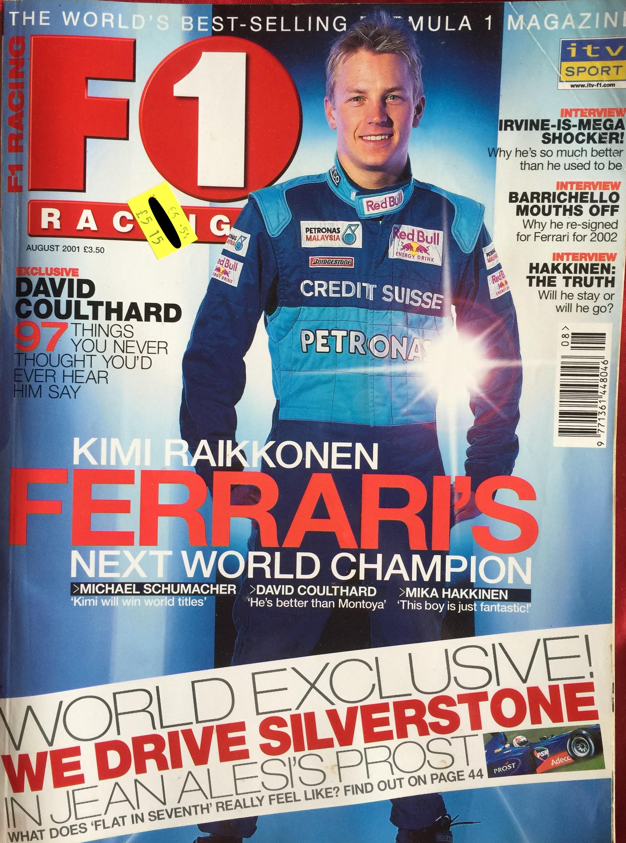 Kimi Raikkonen, Ferrari's Next World Champion predicted correctly in