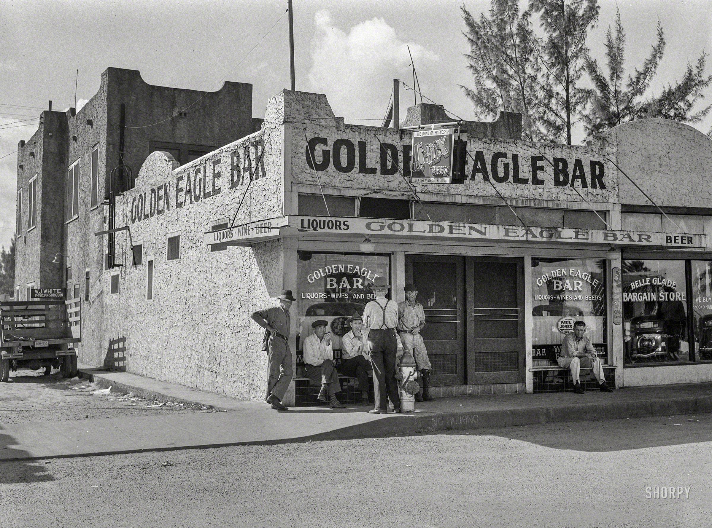 Golden Eagle Bar in Belle Glade, FL (1939) r/florida