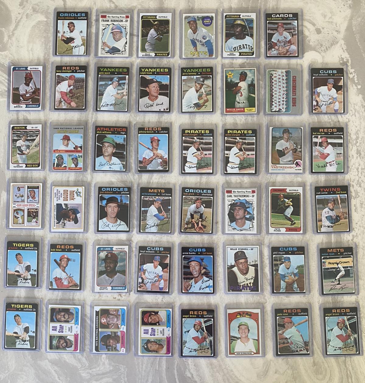 Not even a 1/4 of my old baseball cards. r/baseballcards