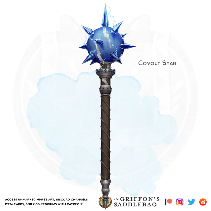 {The Griffon's Saddlebag} Covolt Star Weapon (morningstar) r