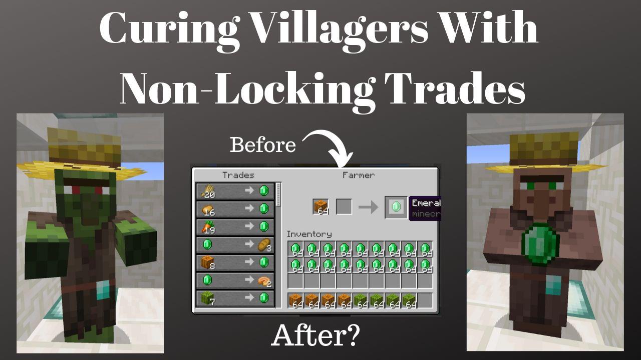Curing Villagers With NonLocking Trades what happens... r
