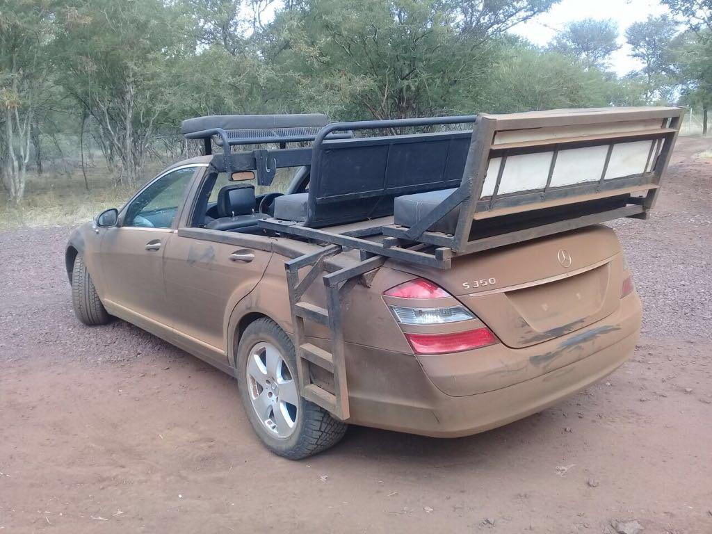 When you want extra seats. r/Shitty_Car_Mods