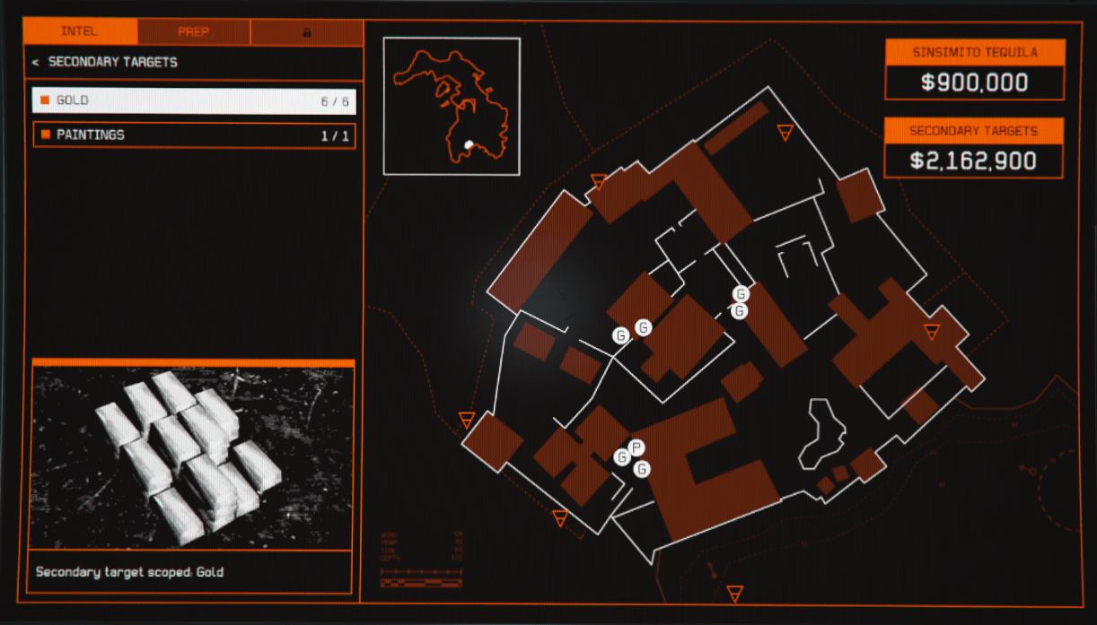 Cayo Perico 6 gold (not