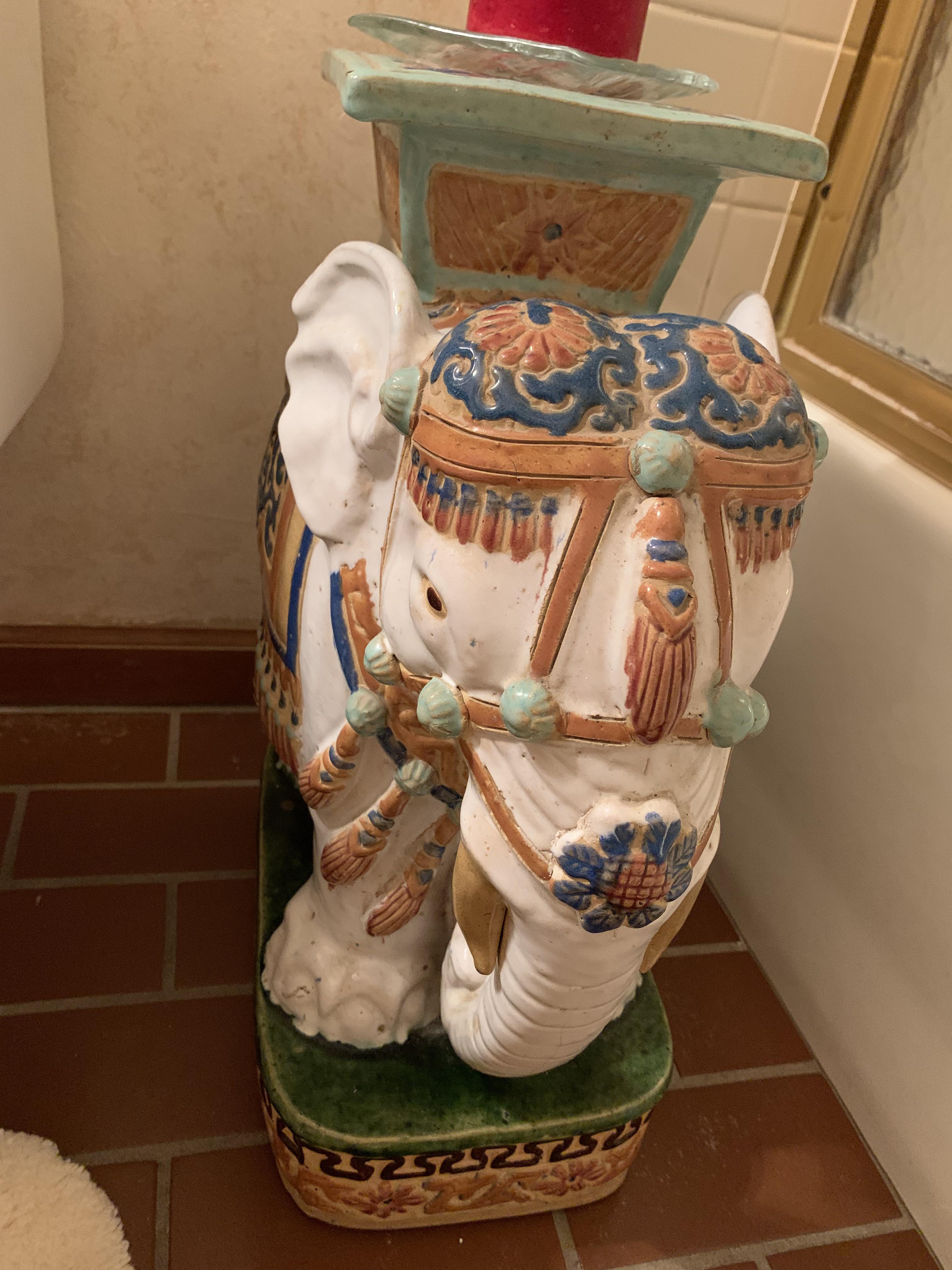 A literal white elephant, the namesake of that nutty gift exchange we