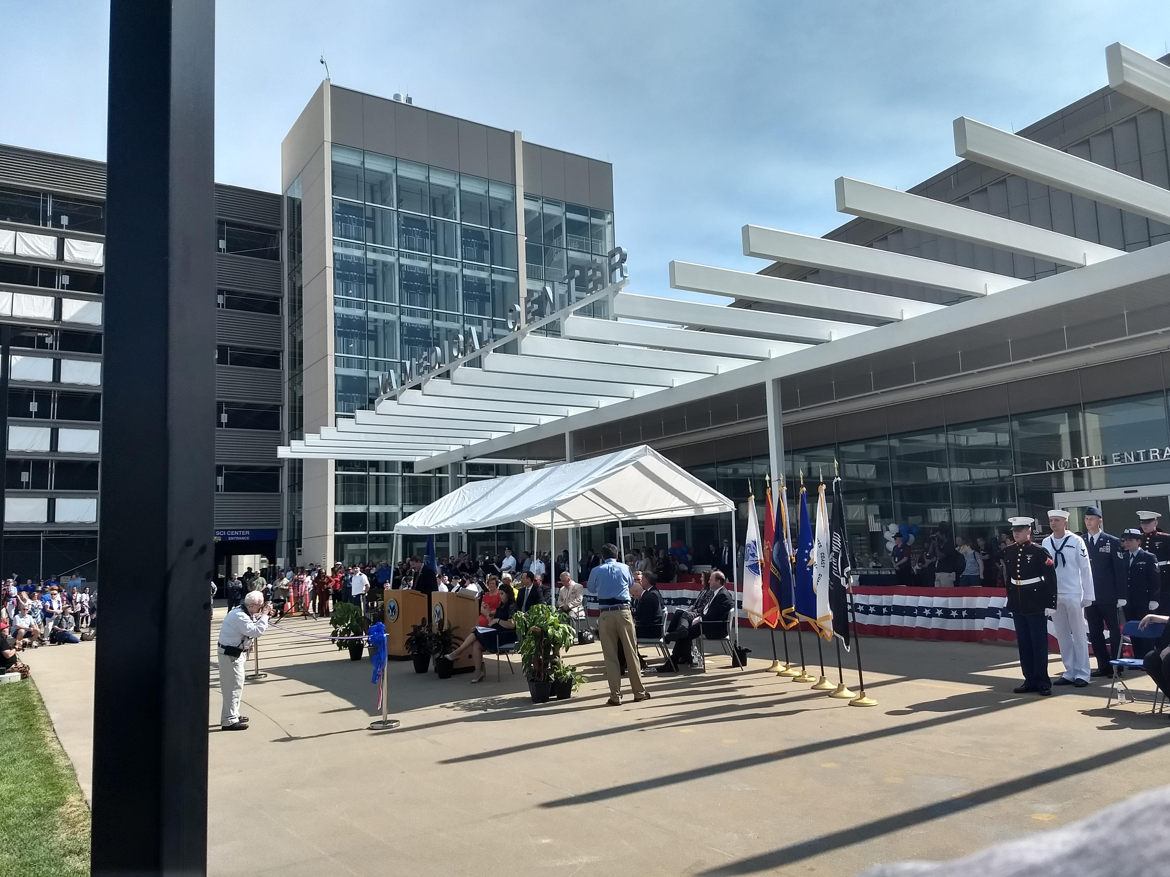 Rocky Mountain Regional VA Medical Center, Ribbon Cutting r/Denver