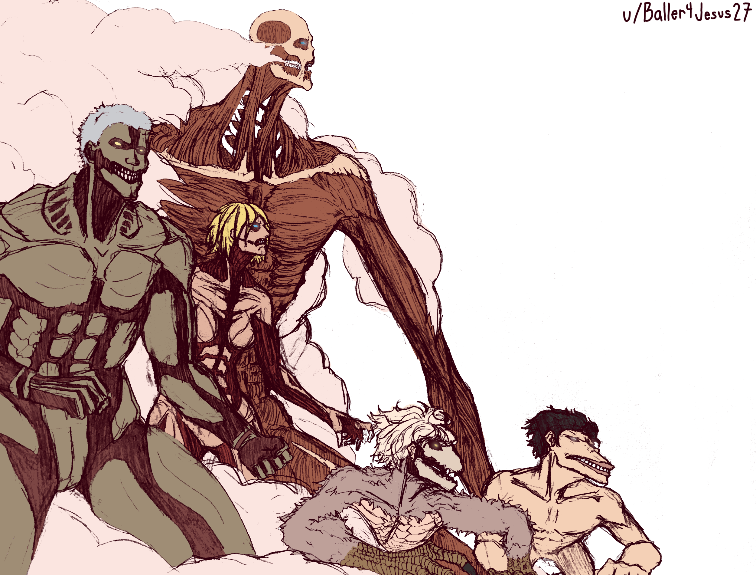 Aot Oc Titan Shifter Shifters start in titan form/aang starts in as.