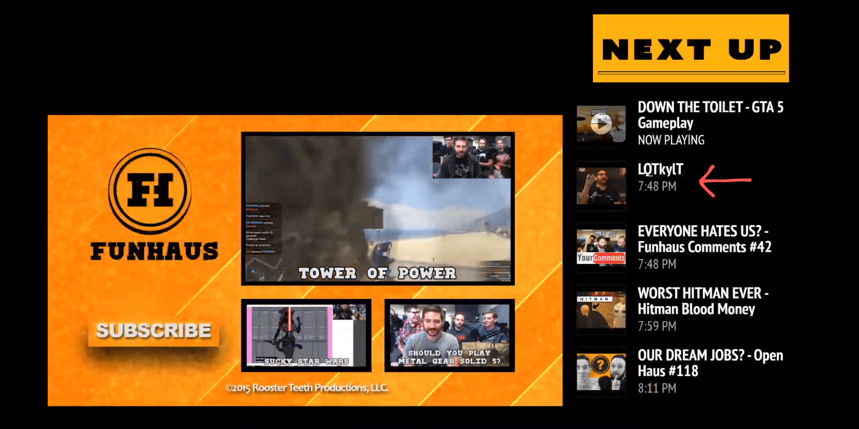 Watching my nightly FunhausTV, does anyone know what happened here? r