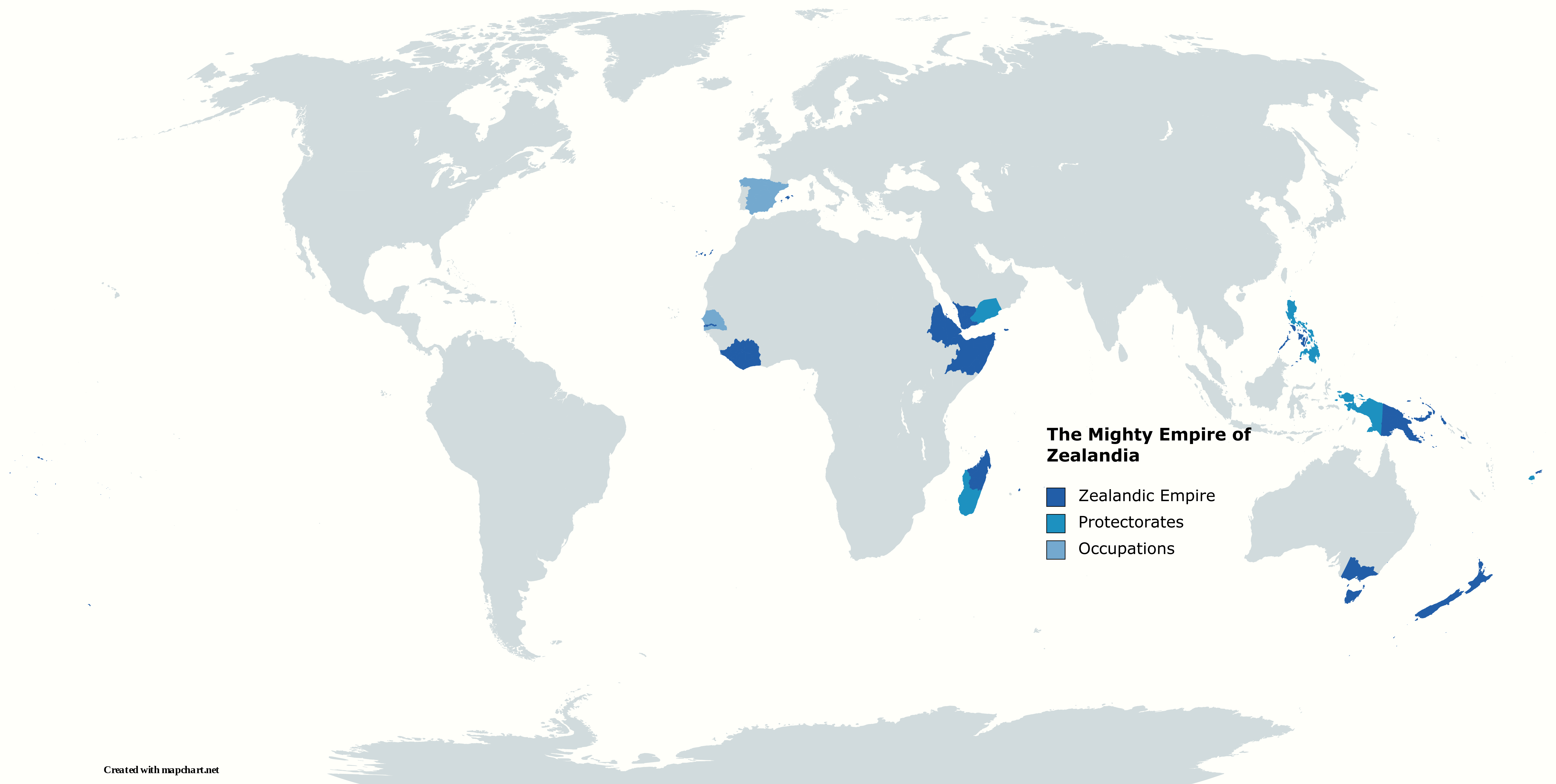 The Empire of New Zealand (Zealandian Empire) r/DrewDurnil