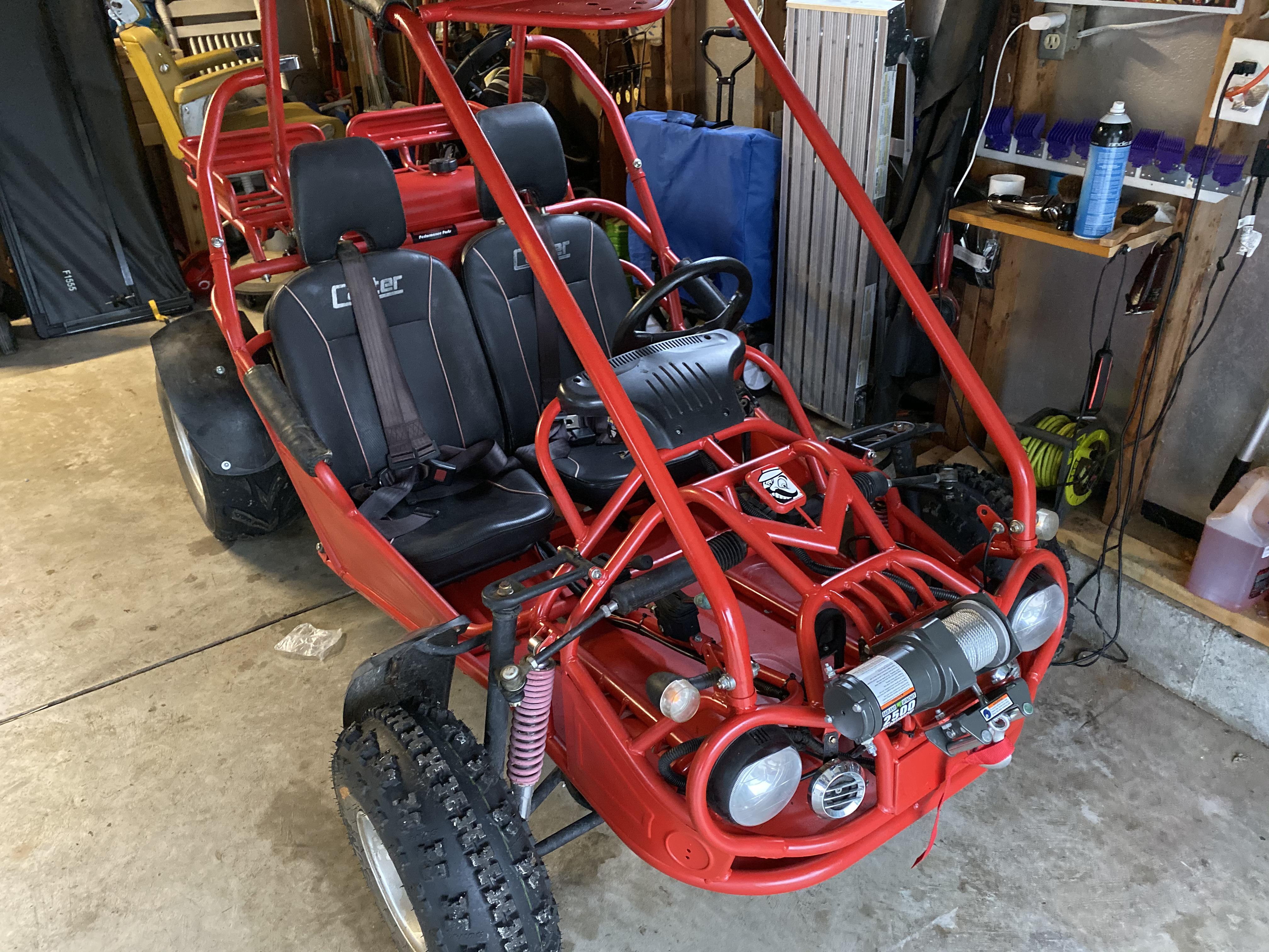 New paint for a 2005 Carter Talon : r/gokarts