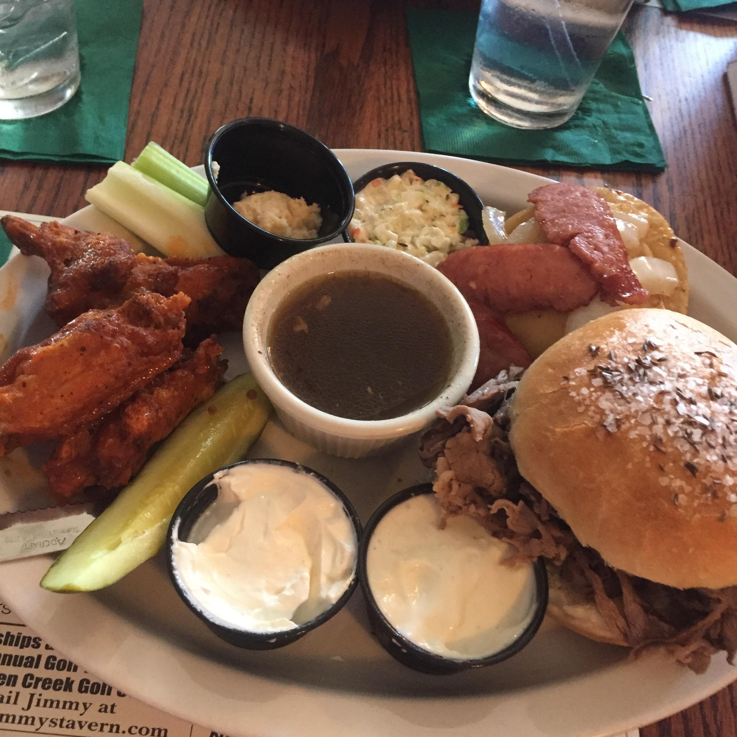 [I ate] the buffalo platter r/food