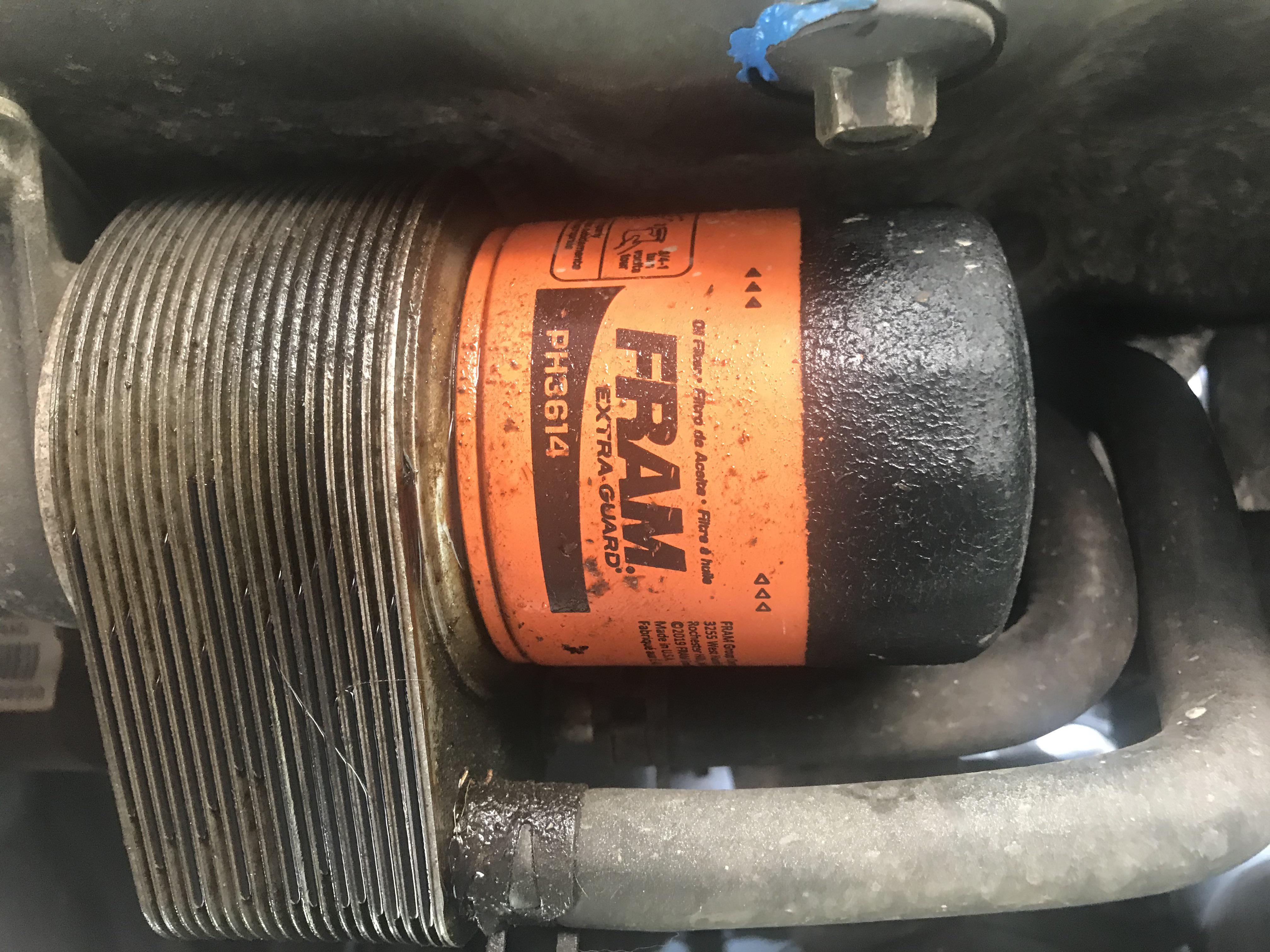 Noticed a oil leak then got under my pt and I’m guessing it’s just