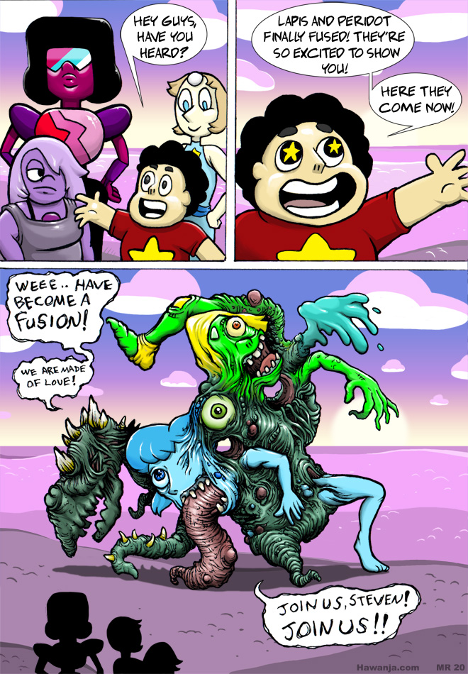 Lapis and Peridot Finally Fuse r/imsorryjon