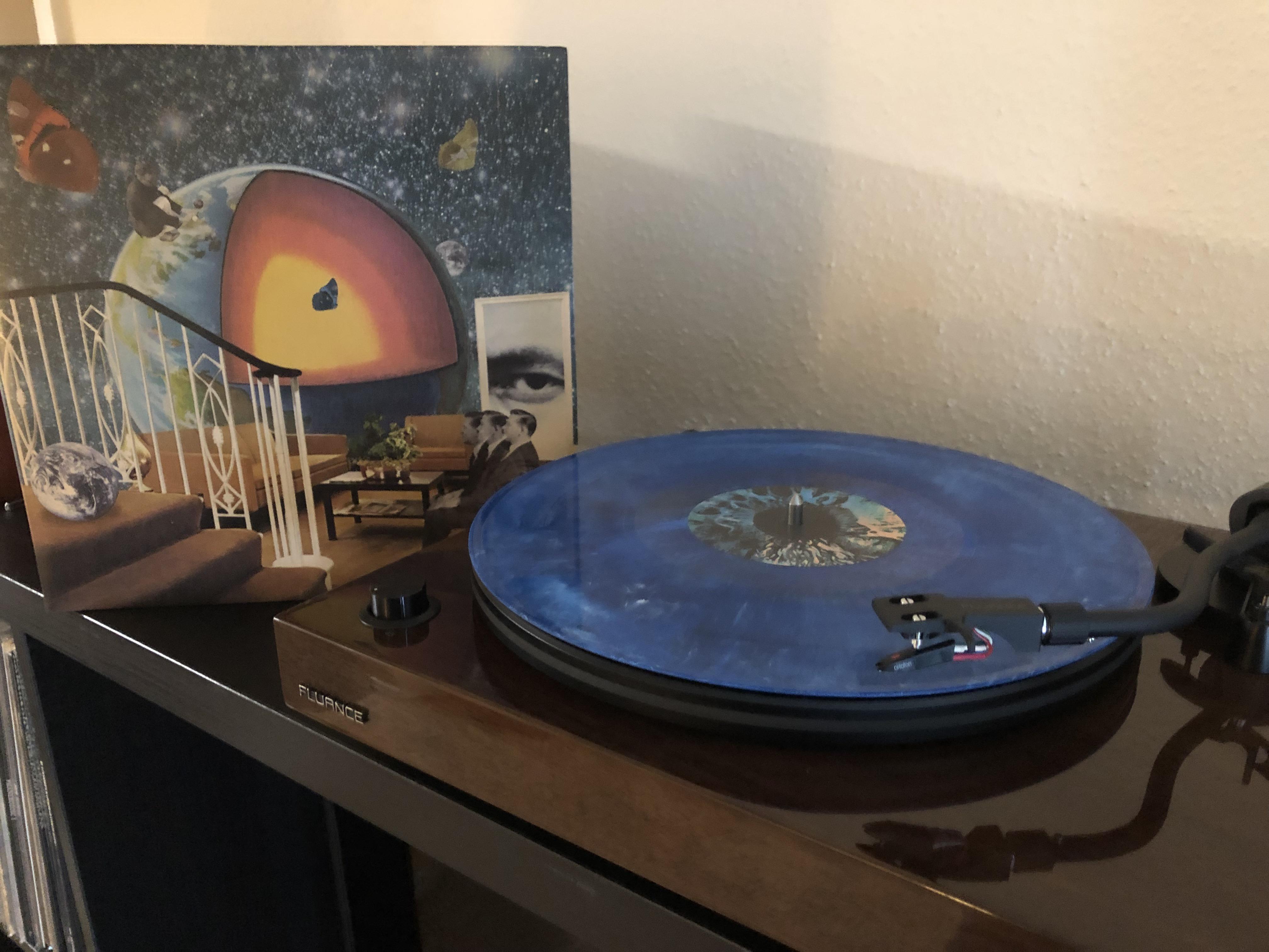 When your band new Turntable and a new album come in on the same day. r/vinyl