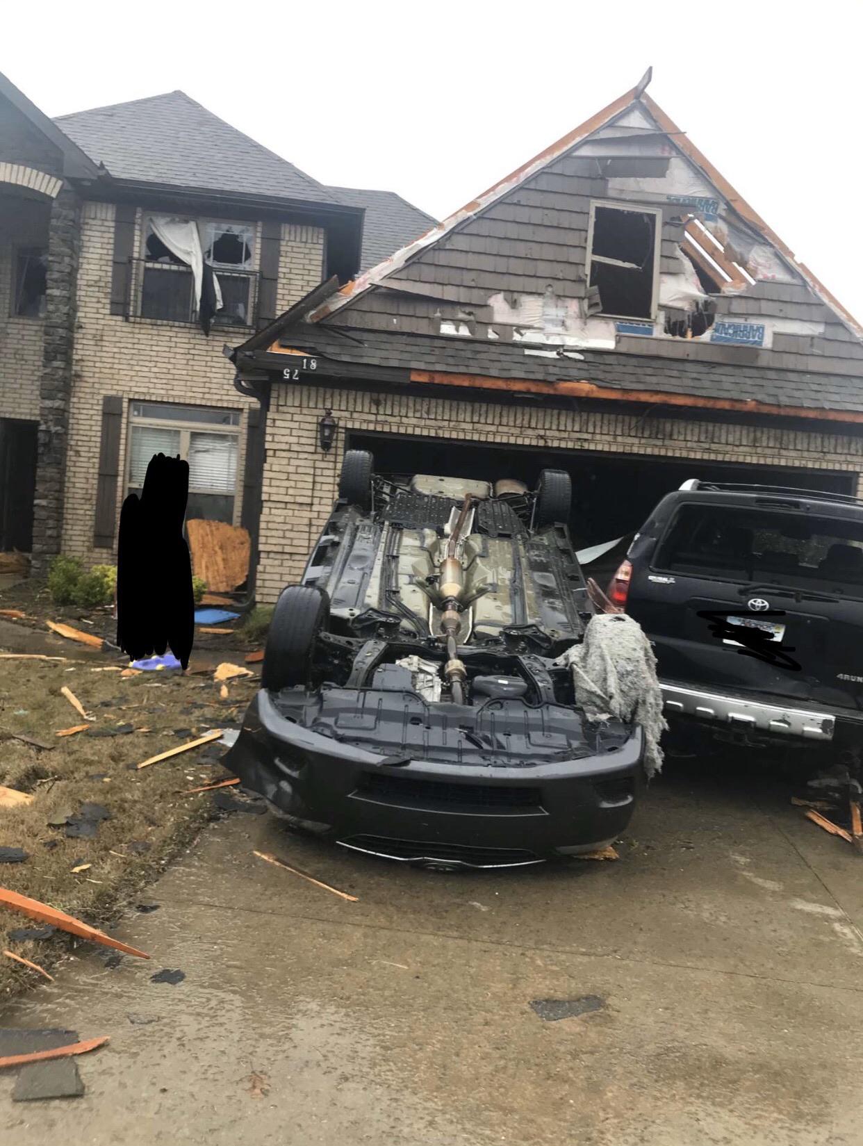 Damage from Jonesboro AR after tornado r/weather