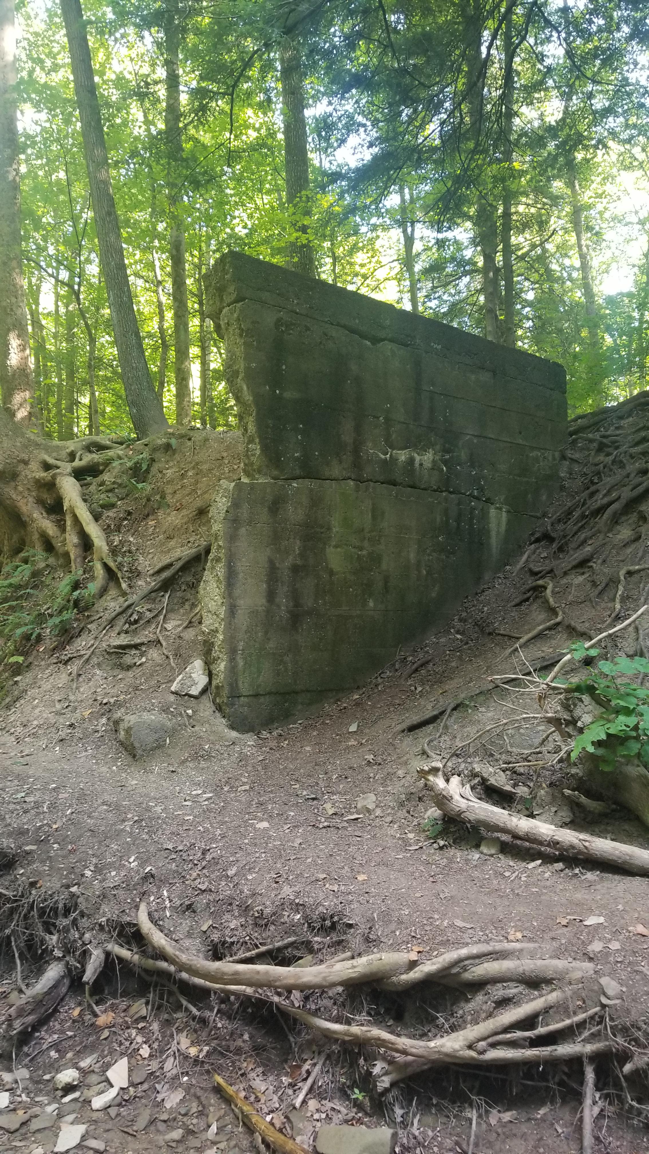 Does anyone know what these concrete structures were at Buttermilk