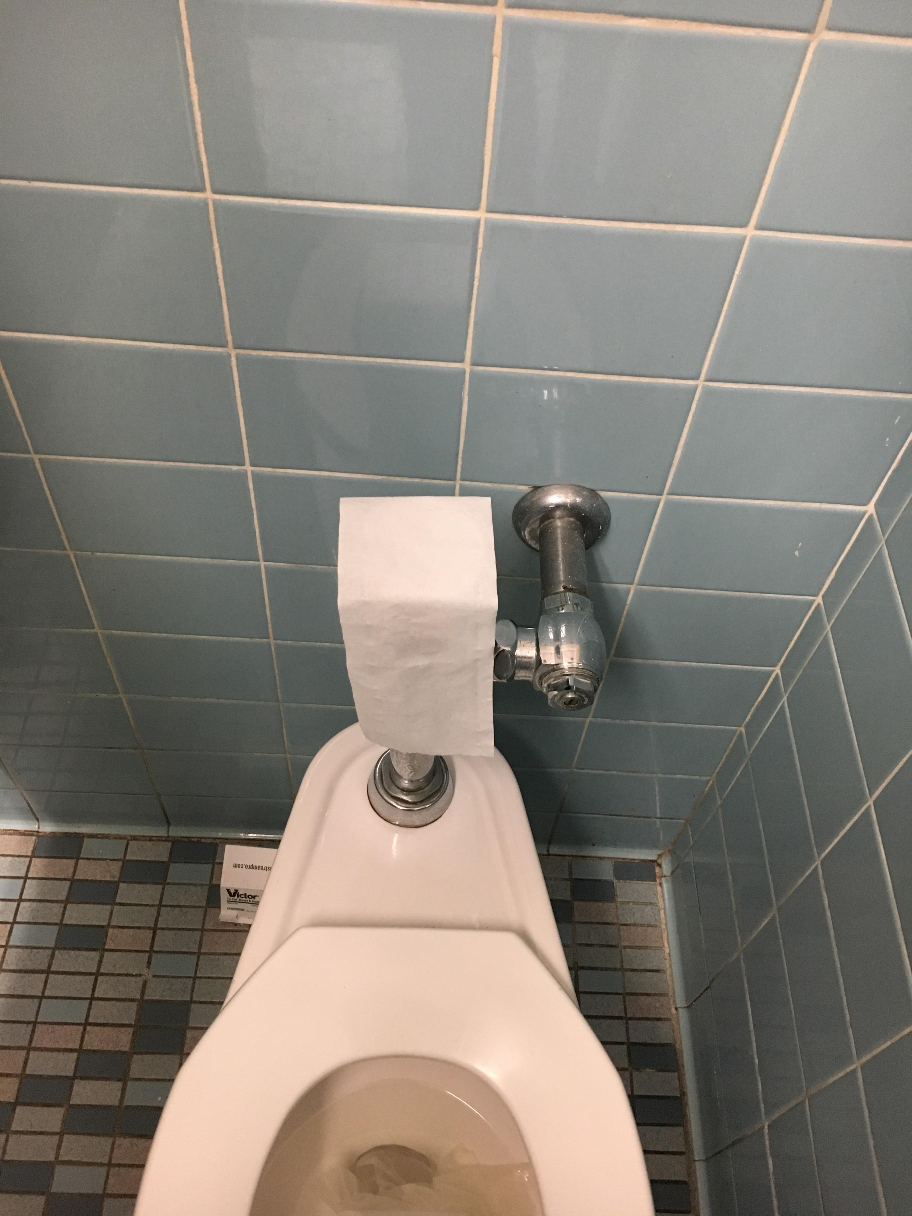Stop the toilet from automatically flushing on you r/lifehacks