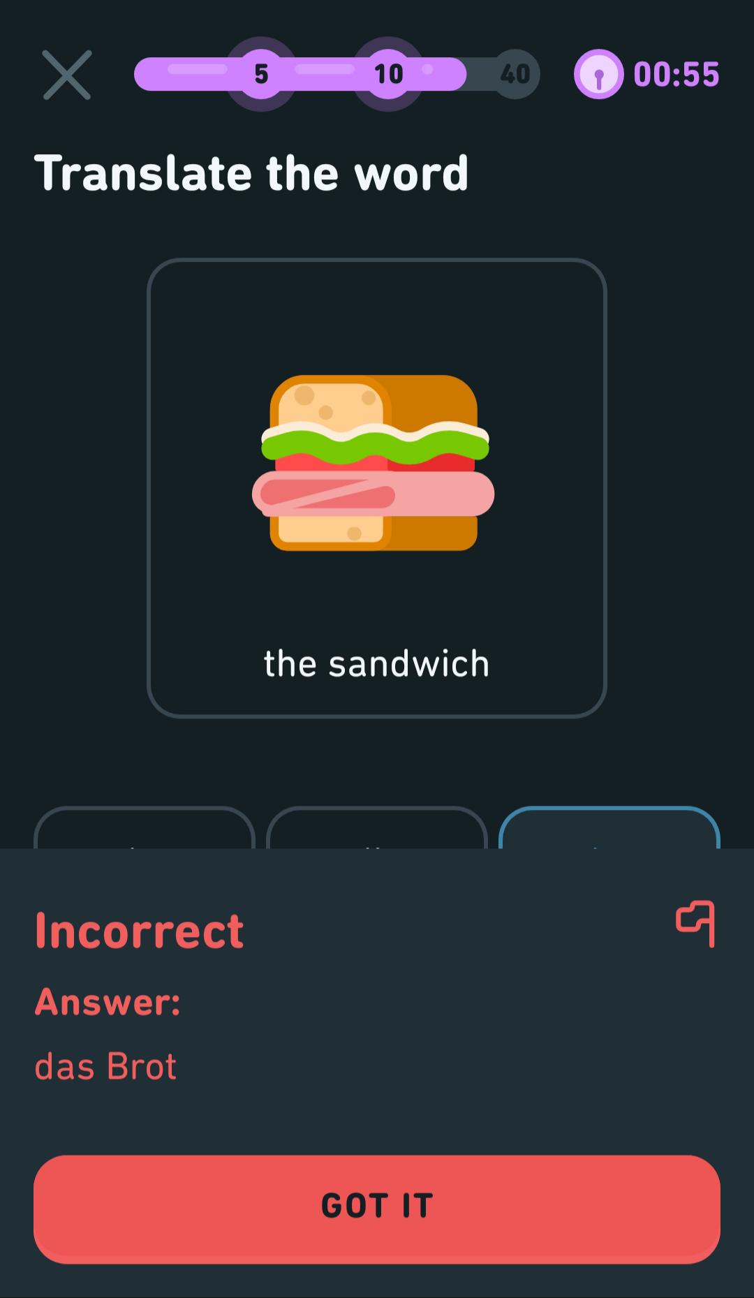 What the hell, duo?(brot is bread, sandwich is.... well, sandwich) r