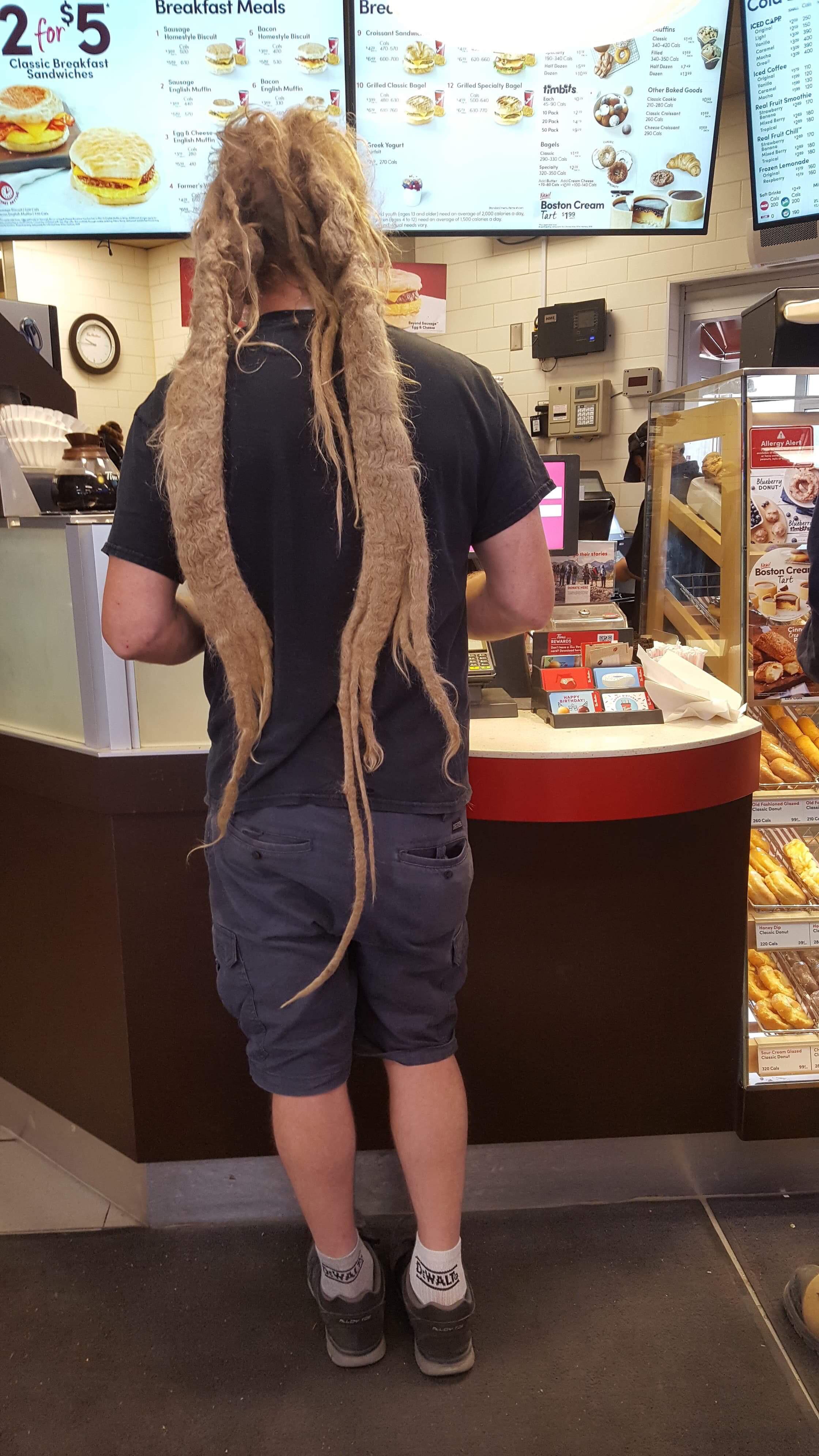 Gnarly dreads WTF