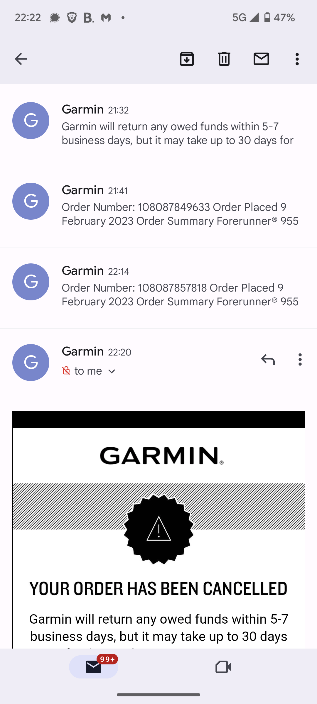 Why are Garmin immediately cancelling my orders (help pls) r/Garmin