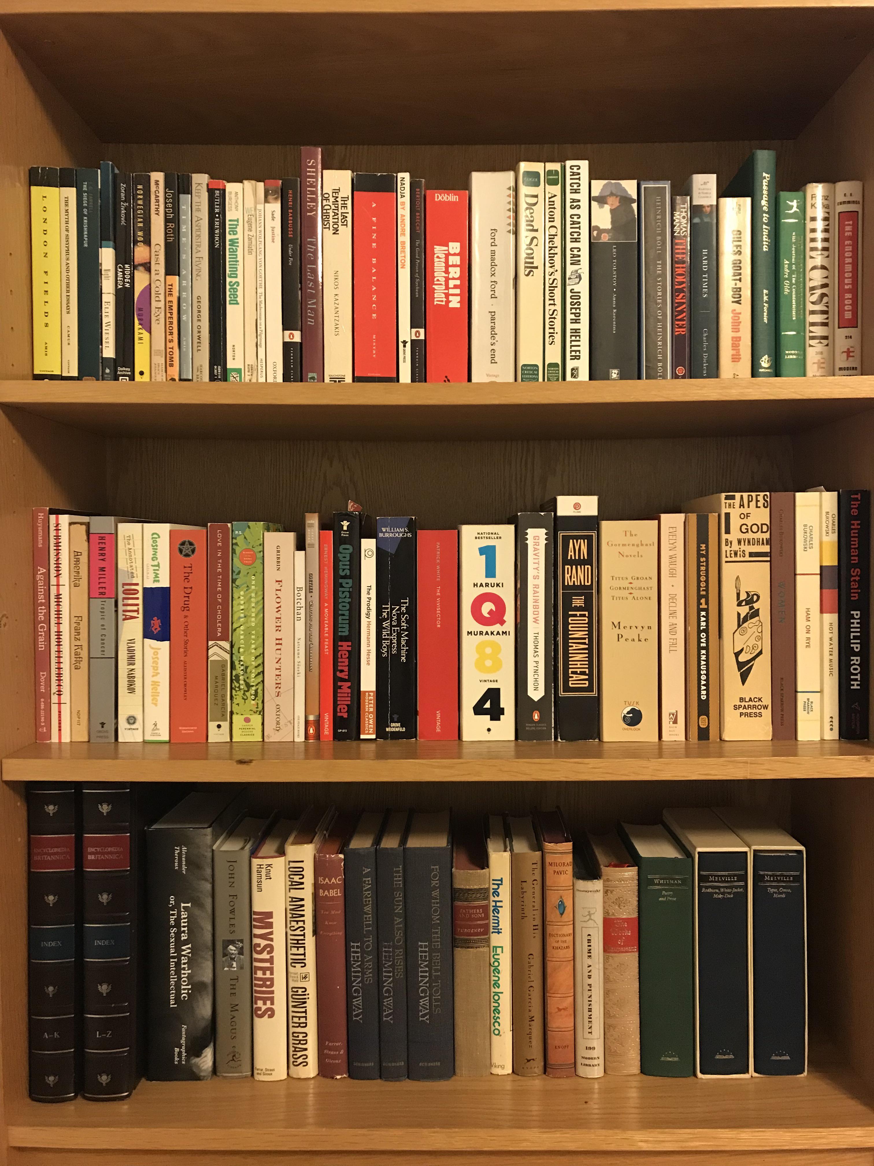 Some more of my mixedup shelving if you missed my earlier post (link