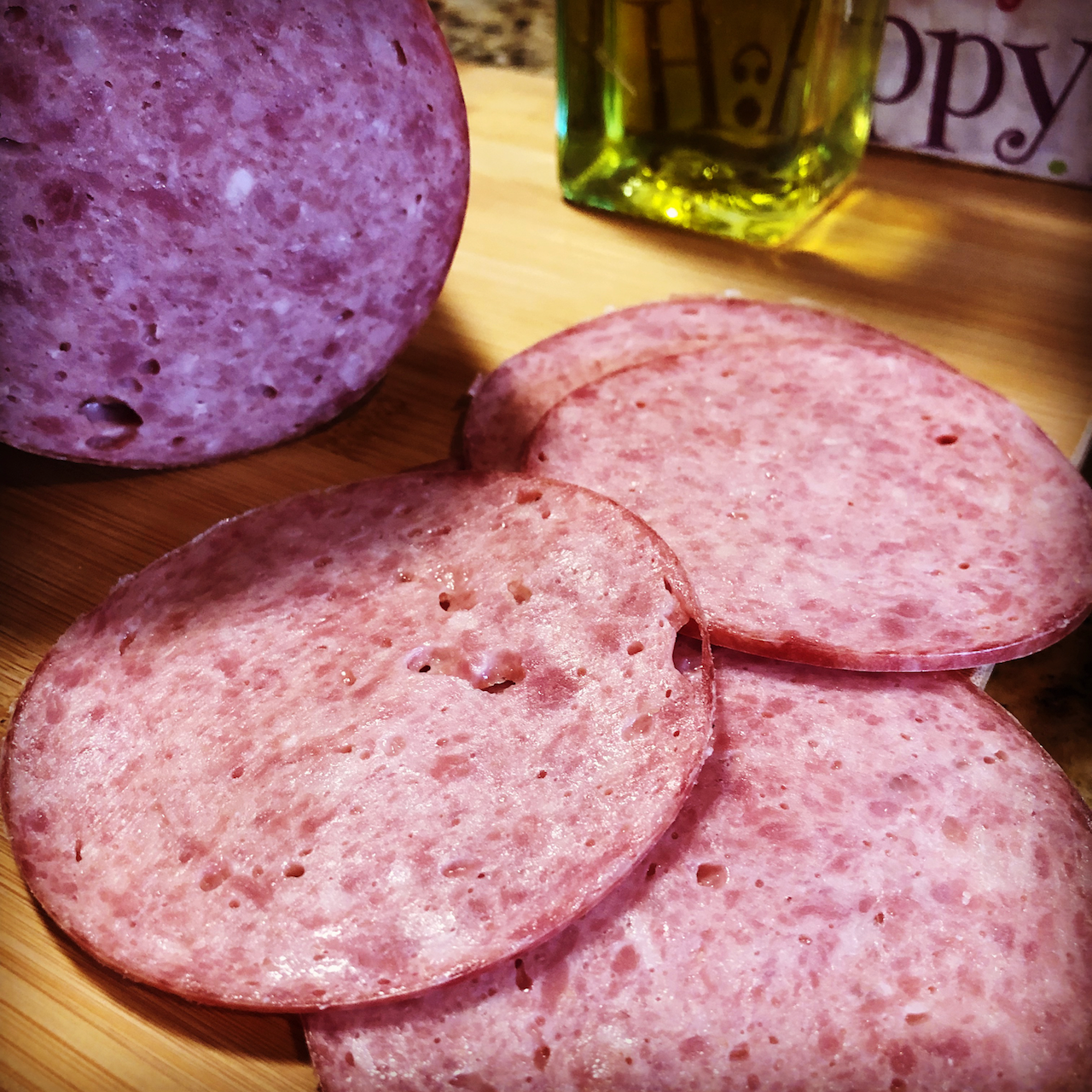 Garlic Bologna roasted a whole garlic head to get an more authentic