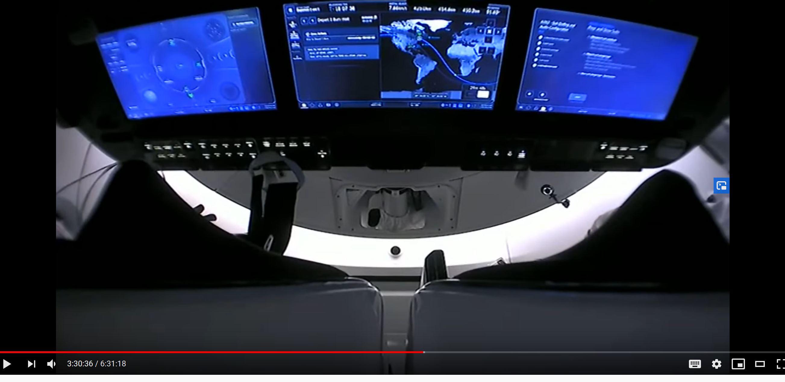 Caught the toilet on the undocking video! r/spacex