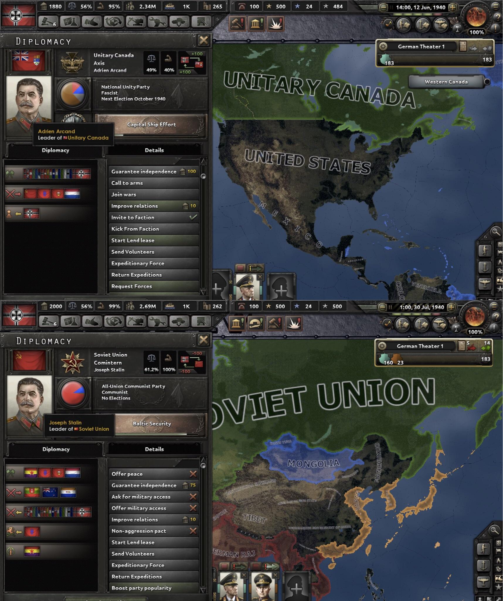 We’ve all seen Hitler in Argentina but what about Stalin in Canada? r