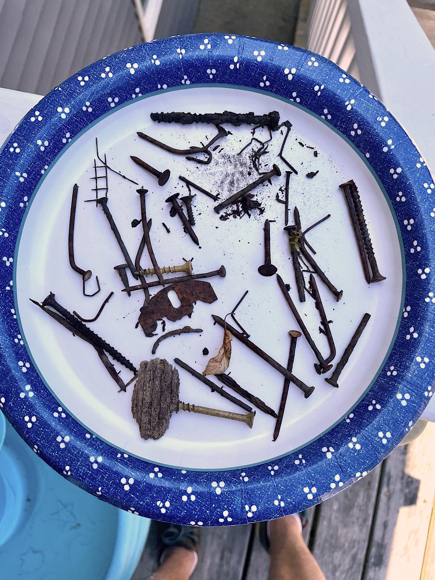 Almost stepped on a nail in my yard. I got a 10 sweeper from