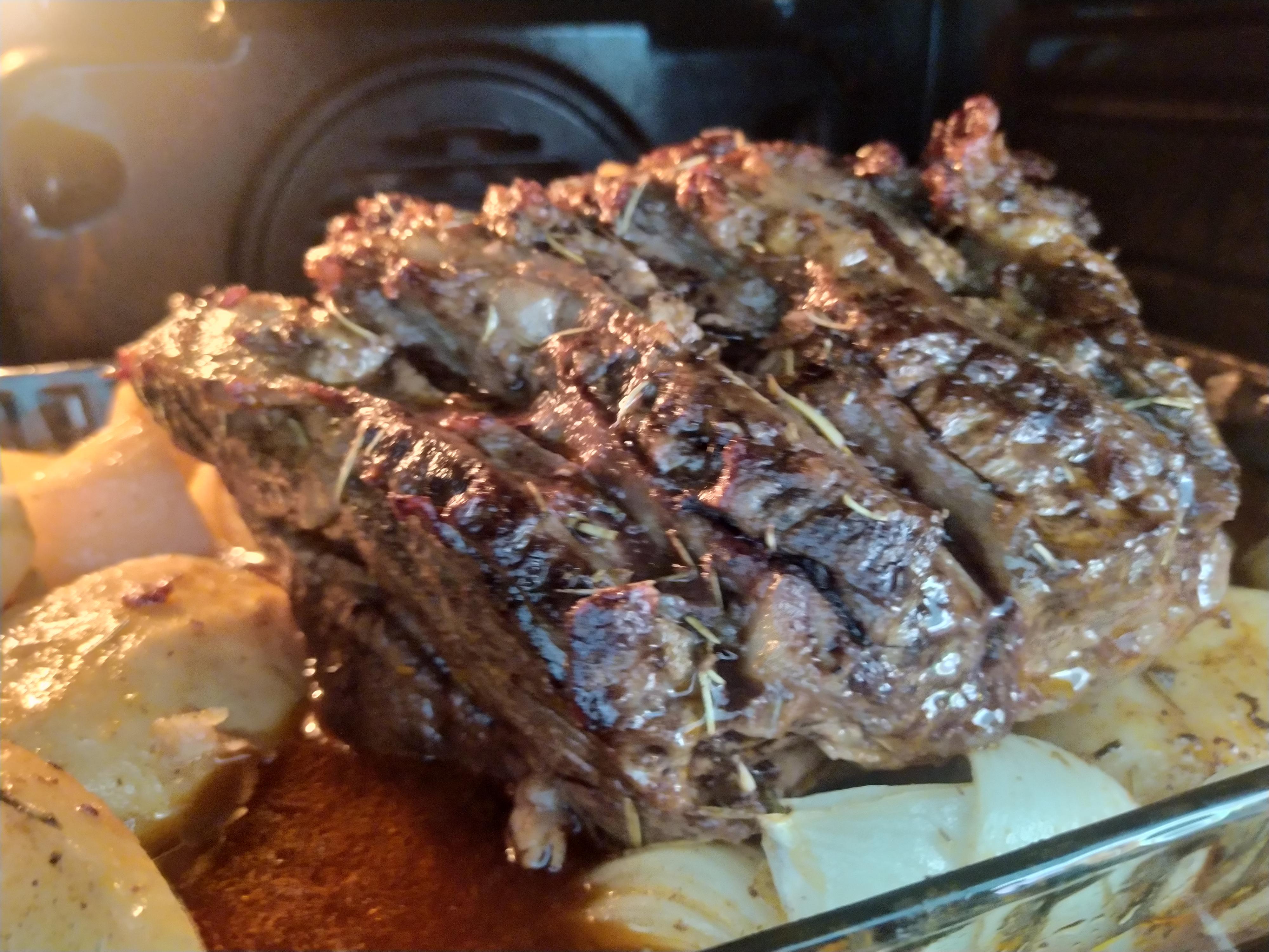 [Homemade] Rib Eye Steak in Oven r/food