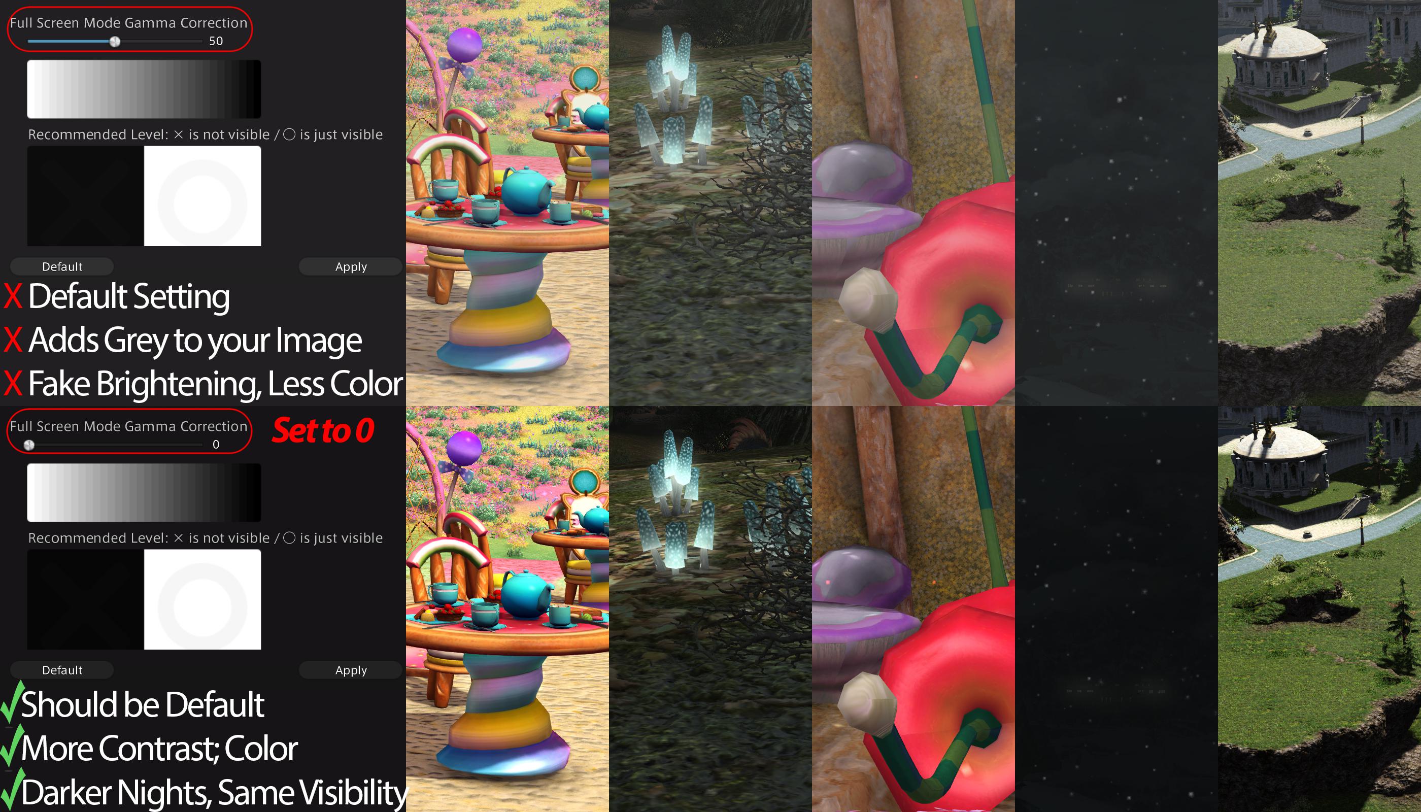 "Why is FF14 so GREY? Where is the color?" Easy Fix Change! The