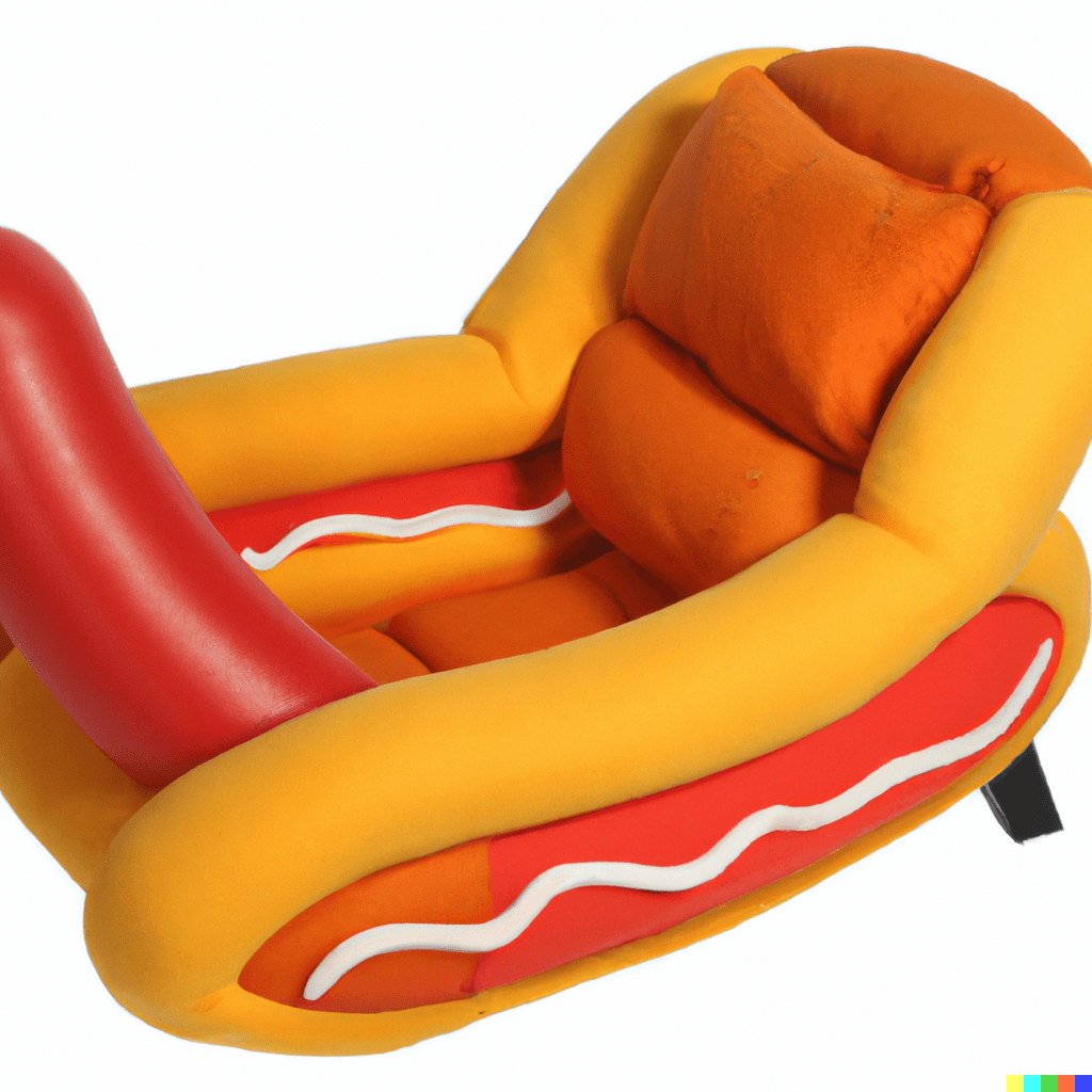 Hotdog chair r/dalle2