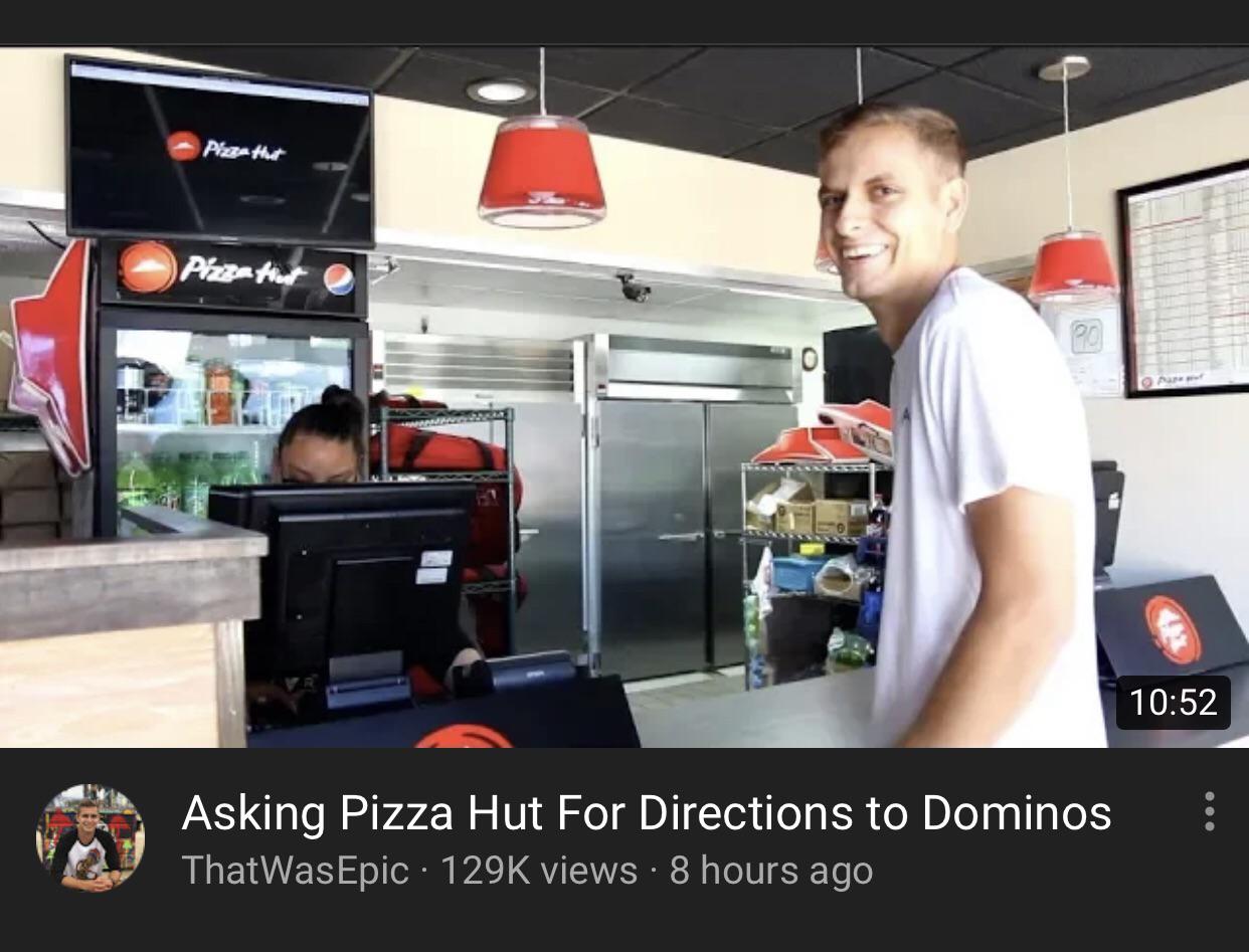 Pizza hungry Madlad madlads