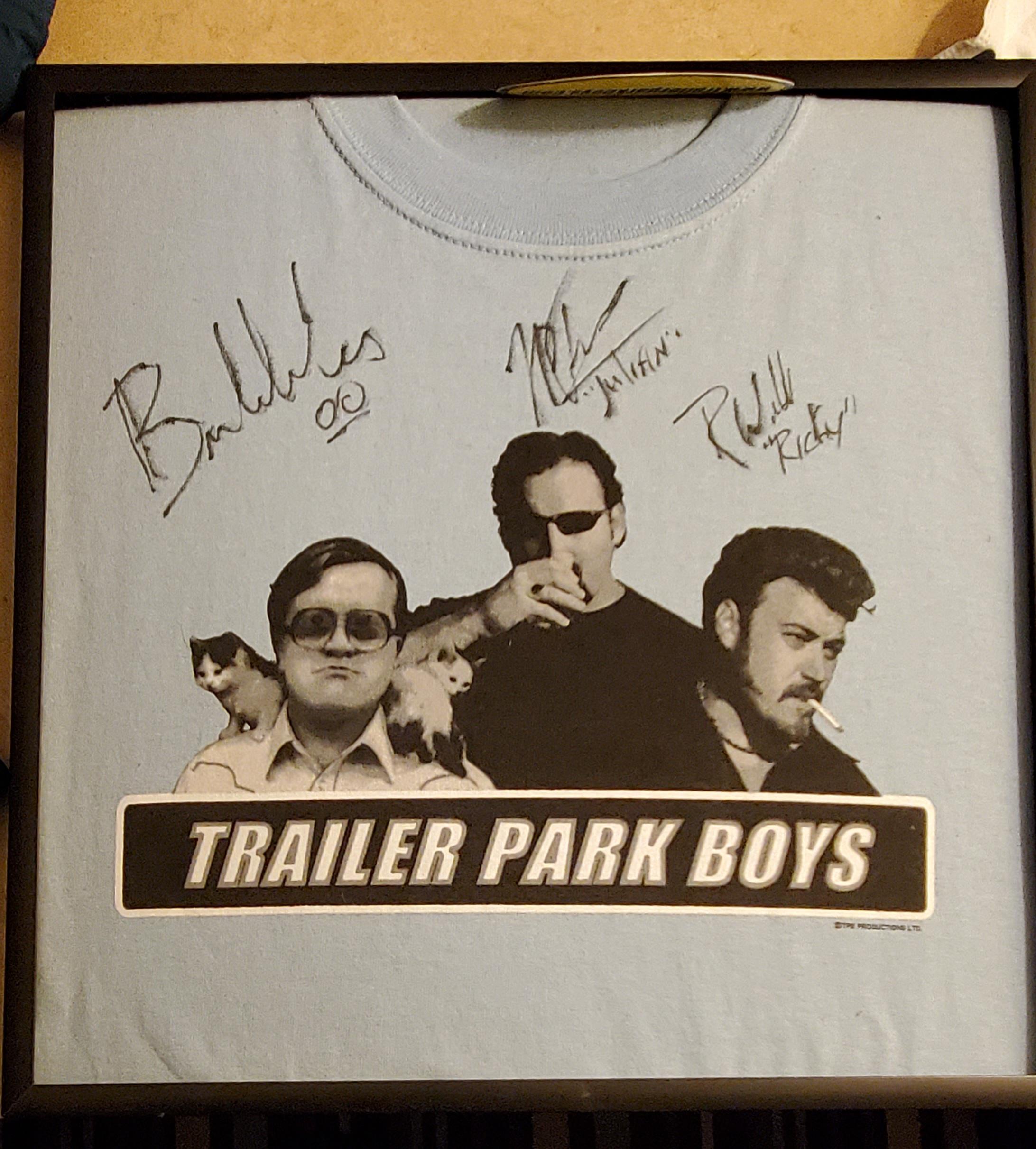 Yard sale find in Nova Scotia today. Signed by the boys. 5 bucks
