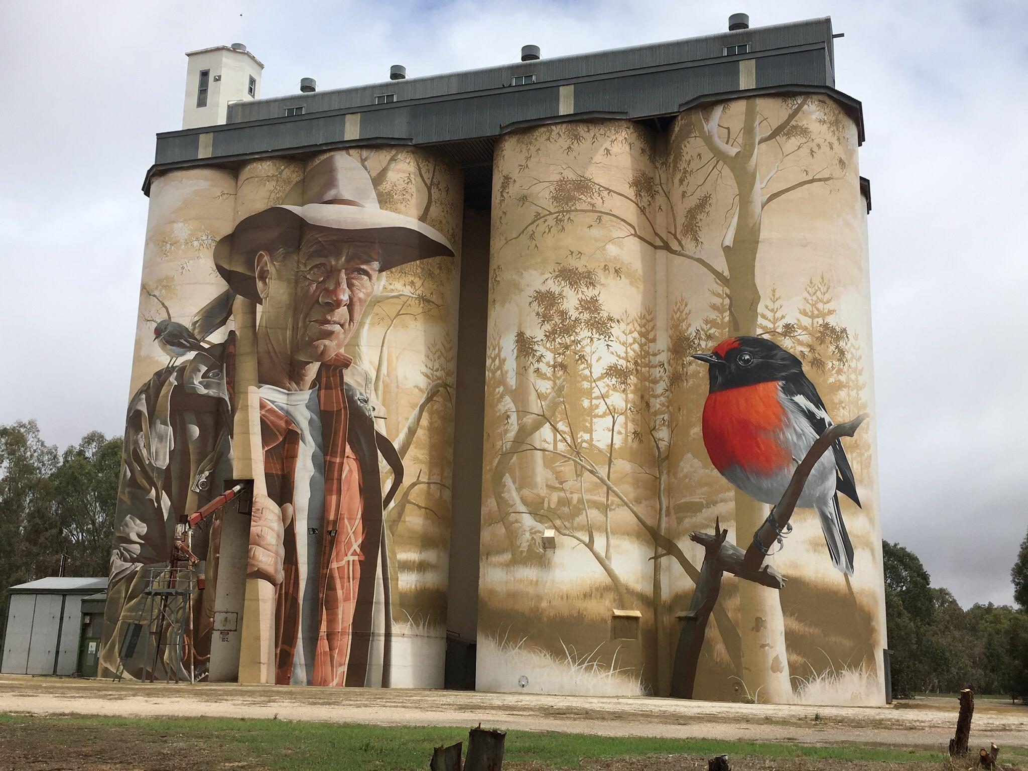Silo art, South Australia r/australia