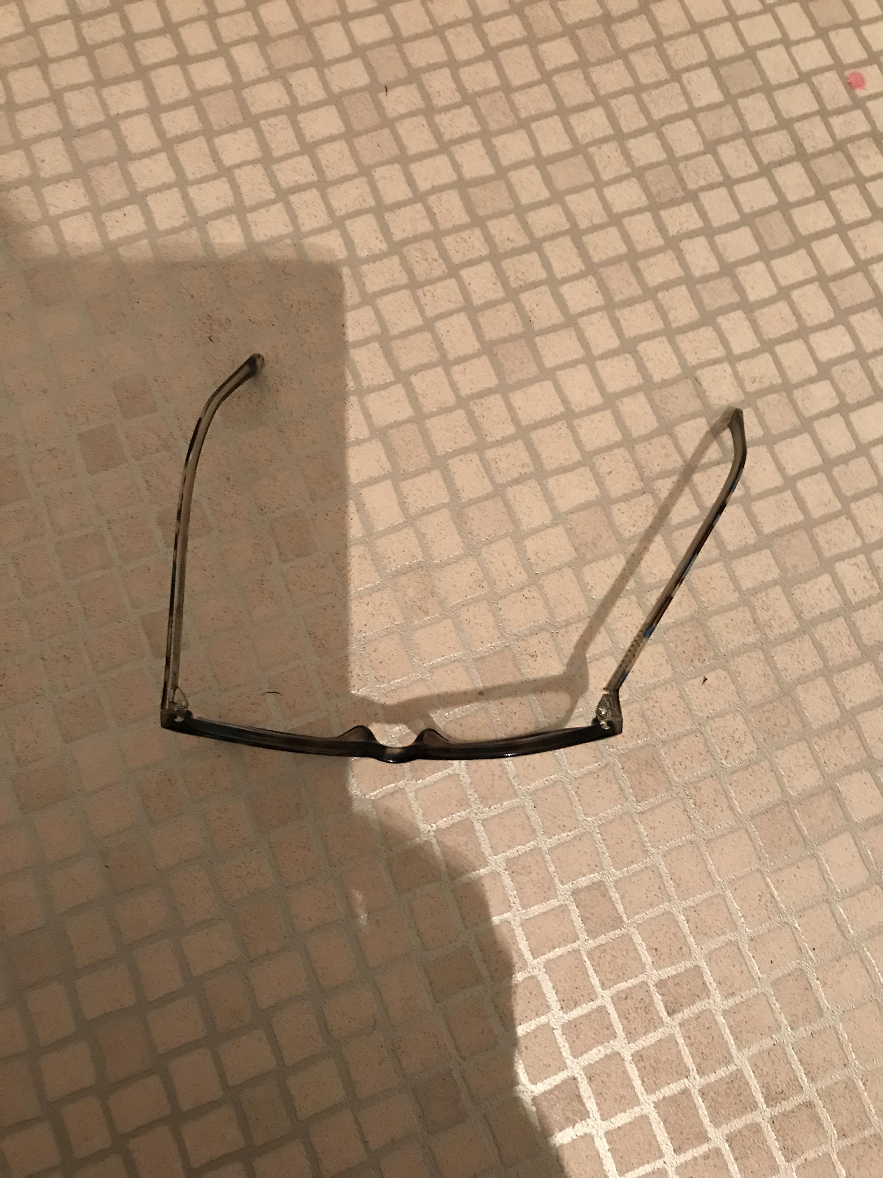 How to fix the arm of my glasses? Twin snapped it slightly and I’m not