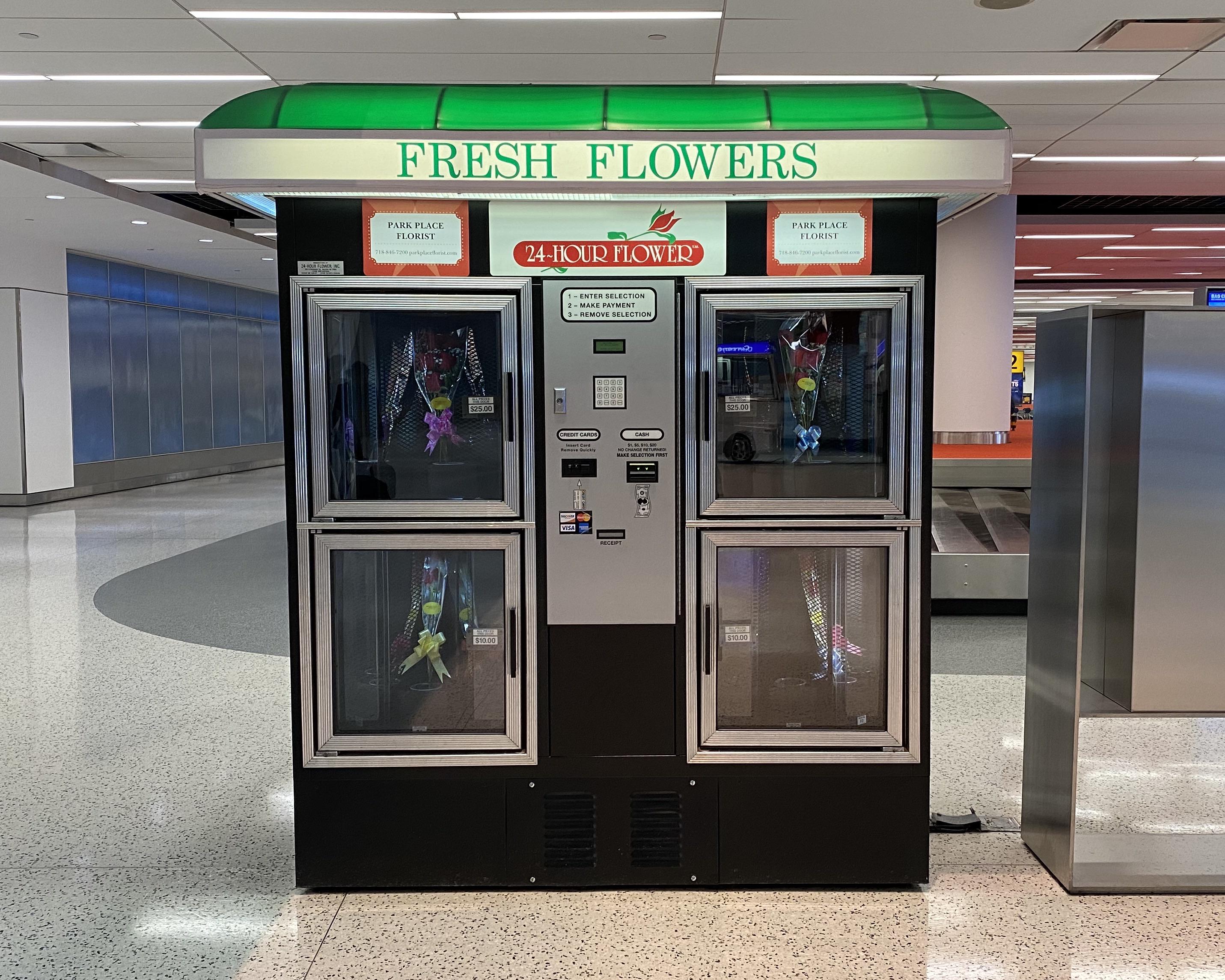 There's a flower dispenser at my airport r/mildlyinteresting