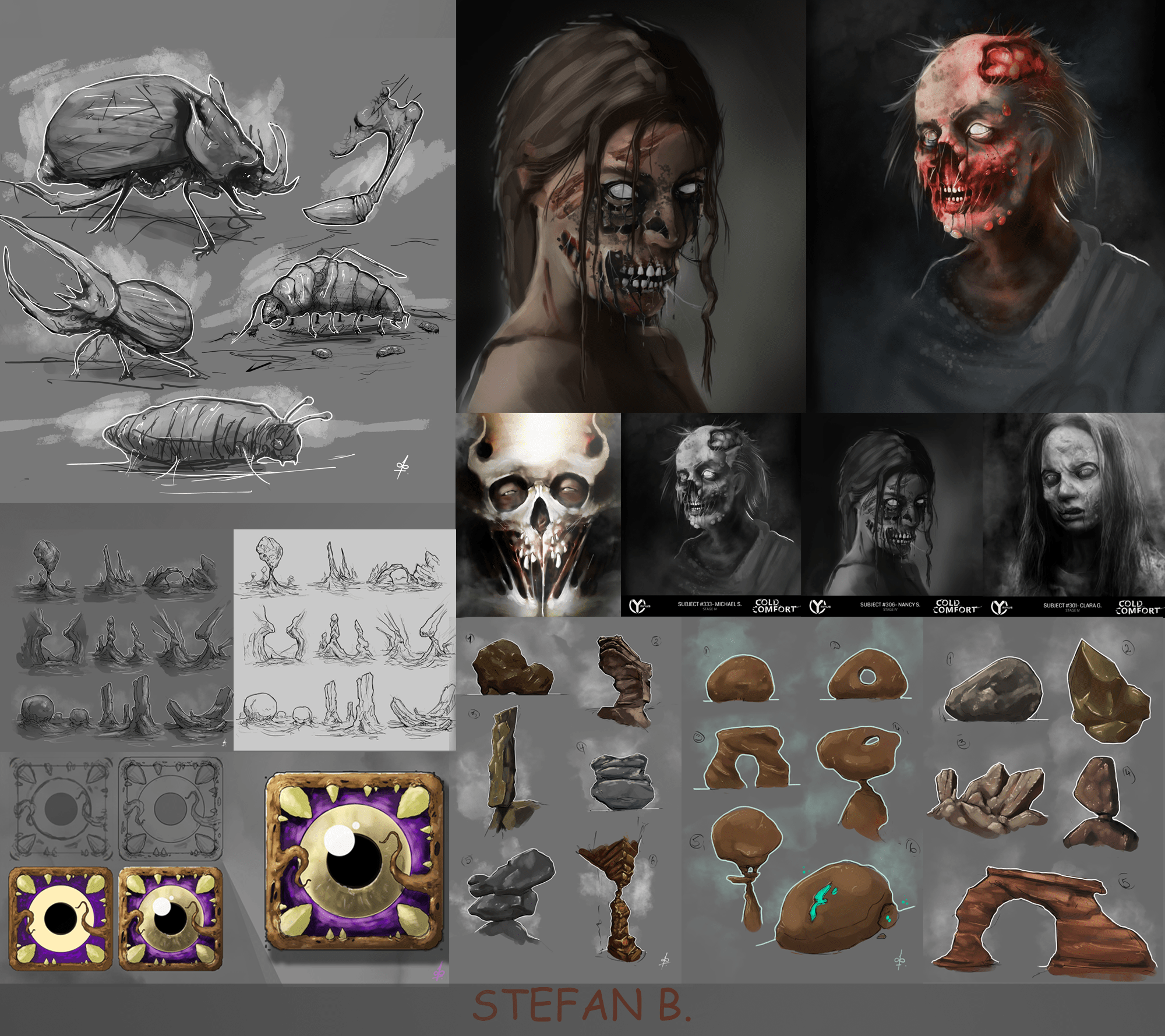 [For Hire] [Paid] Freelance 2d Concept Artist looking for projects