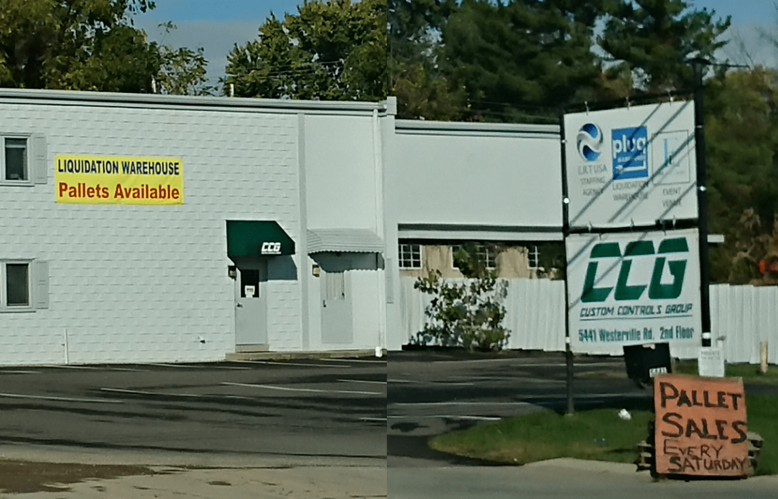 You want pallets, we have pallets on Saturday. r/Columbus