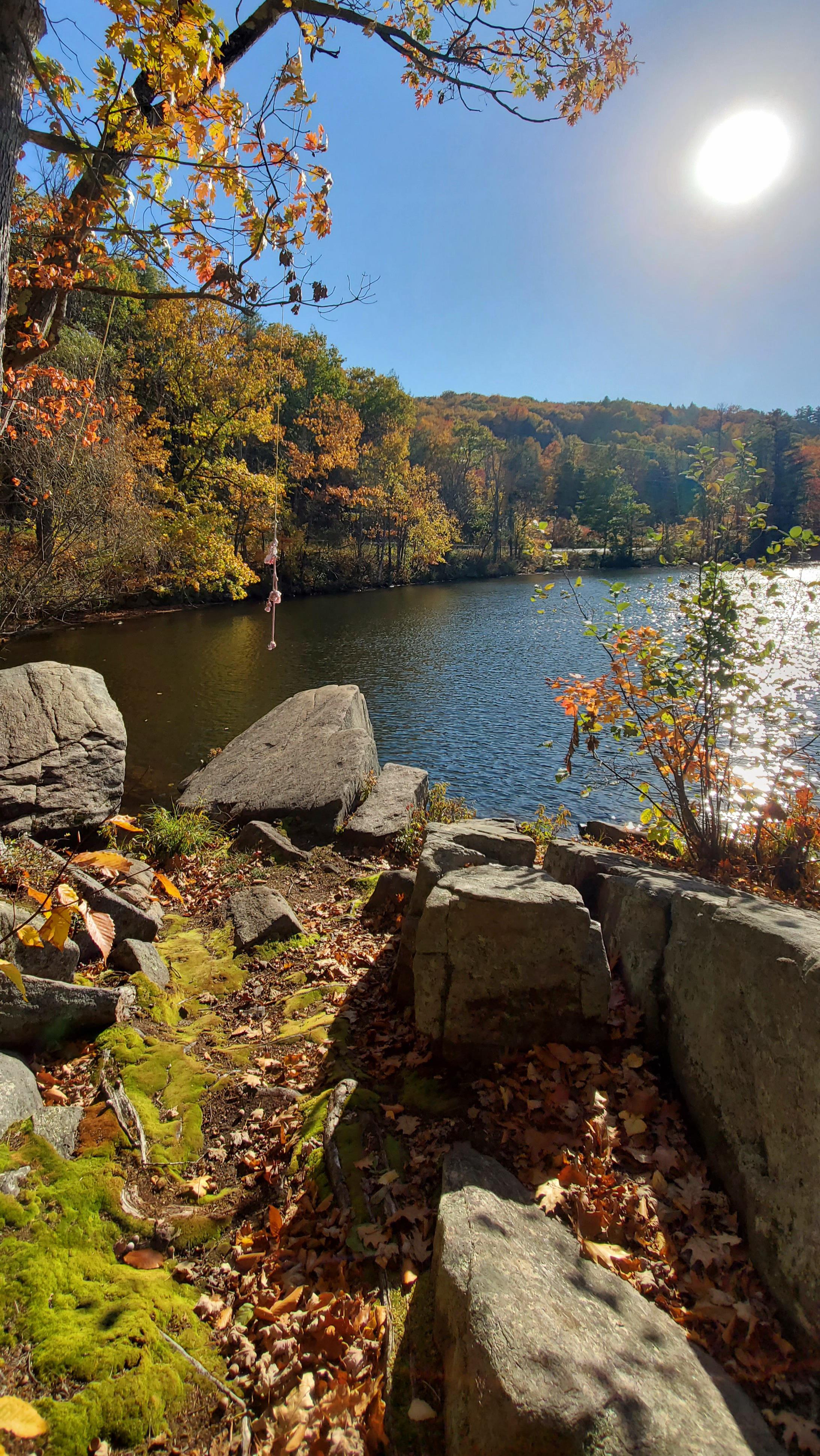 Slingshot cliff, Western Ridge NY, [OC][3840x2860] EarthPorn