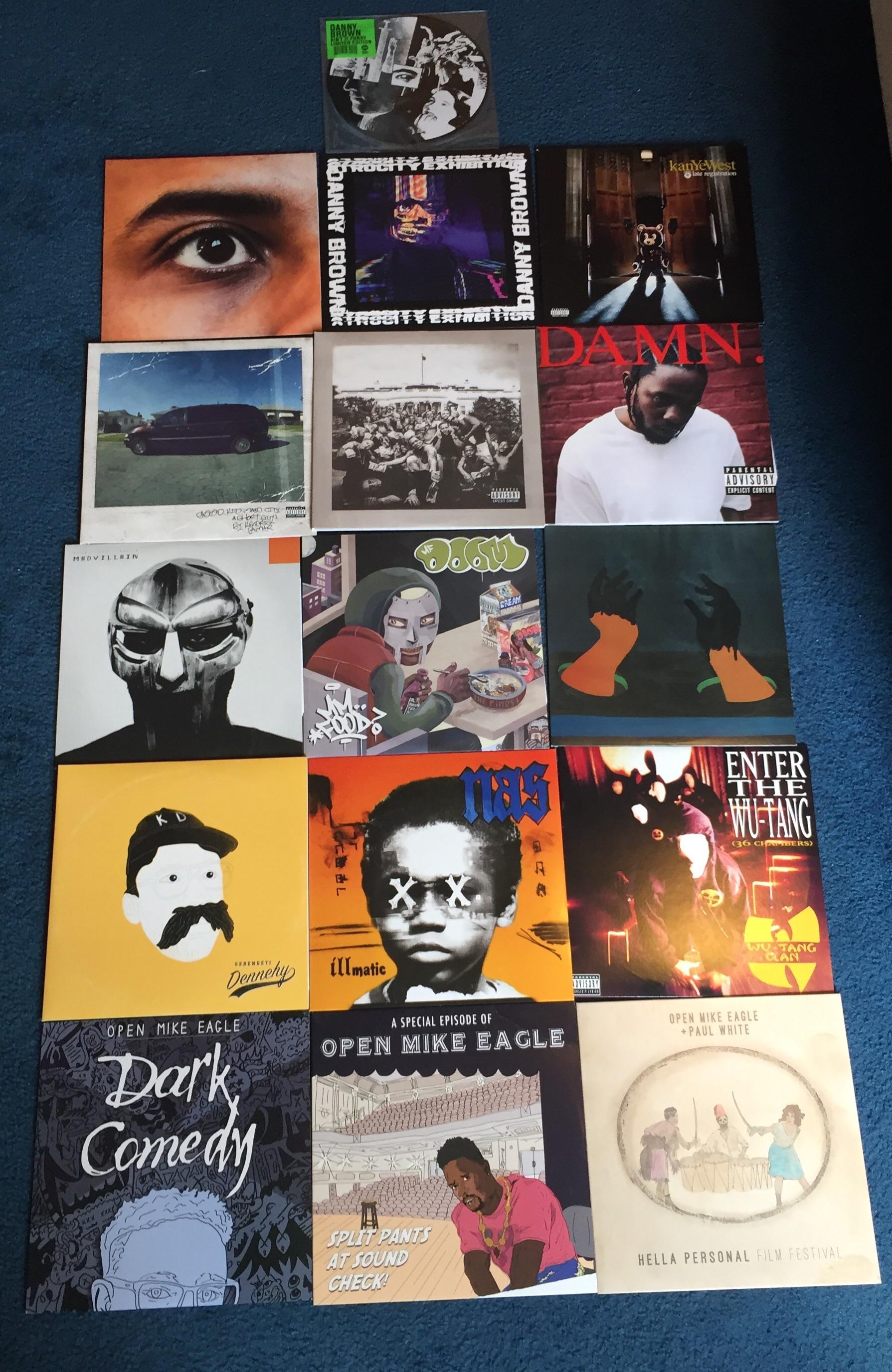 My HipHop vinyl is growing everyday. r/vinyl