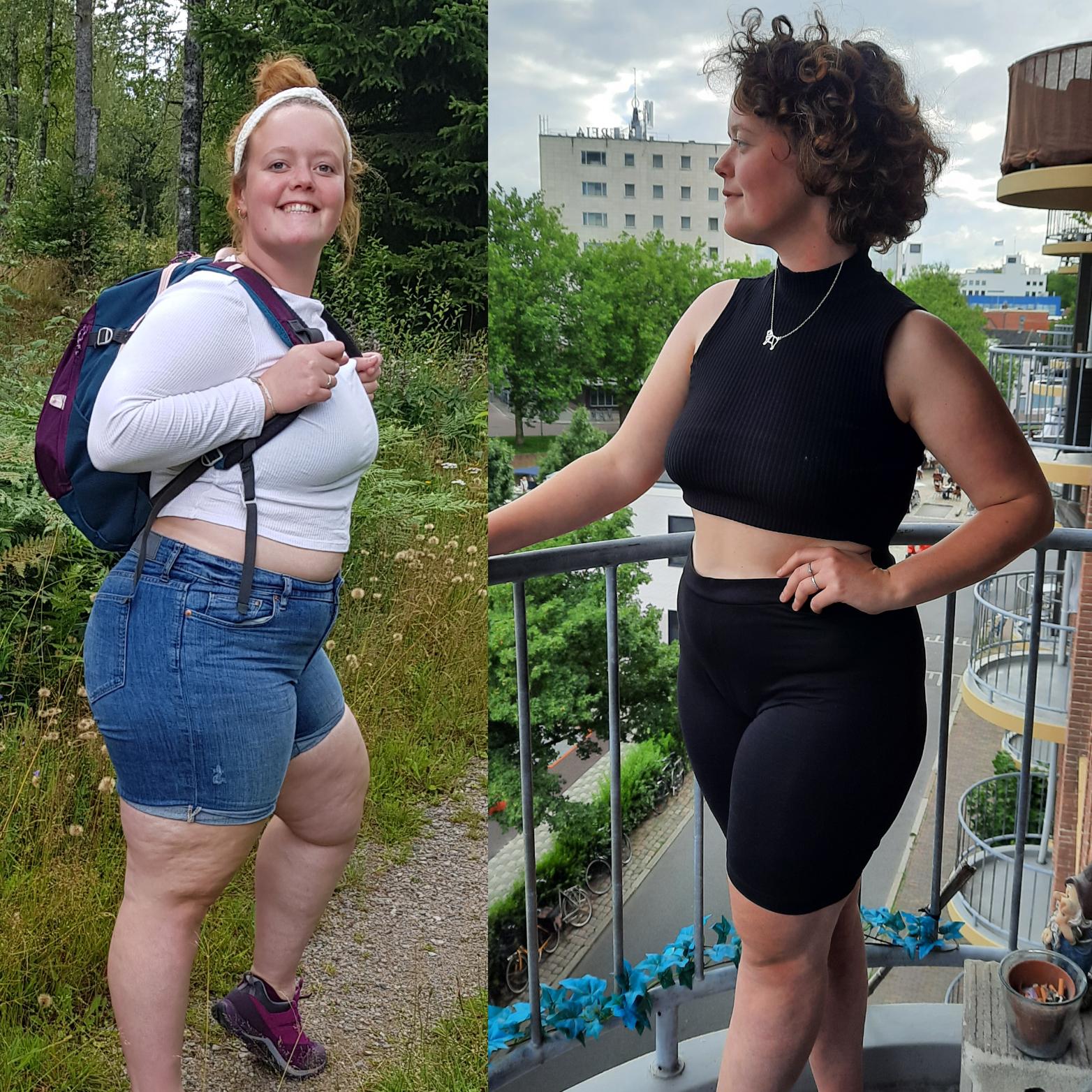 F/23/5'7" [229lbs > 185lbs = 44lbs] (9 months) both very happy and