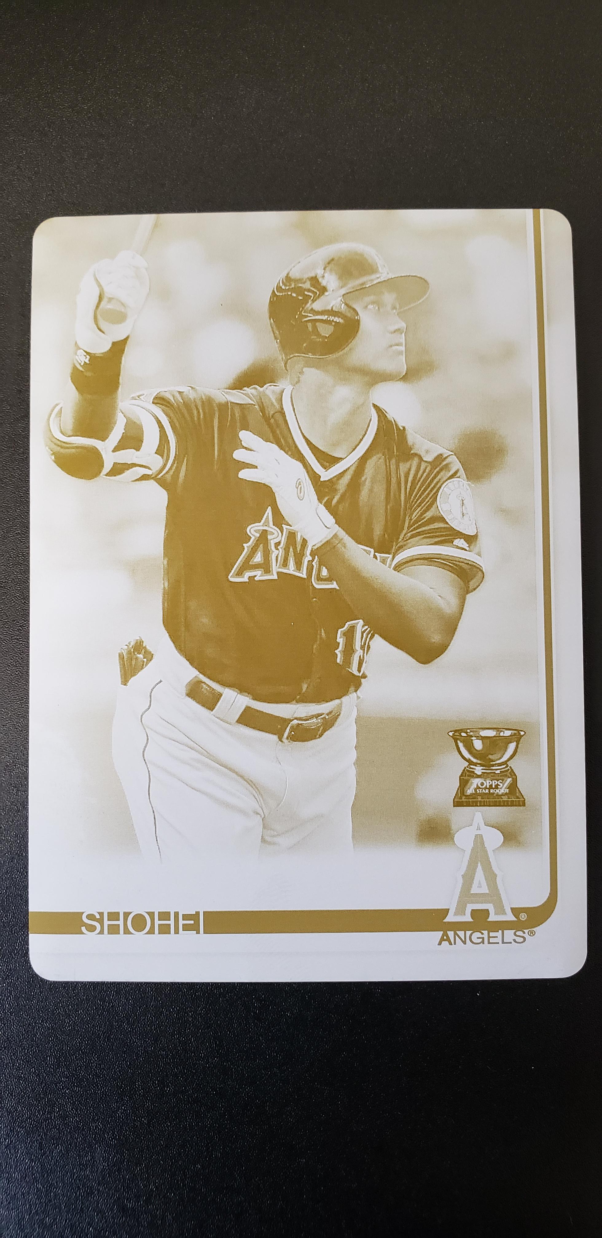 Printing plate front view r/baseballcards