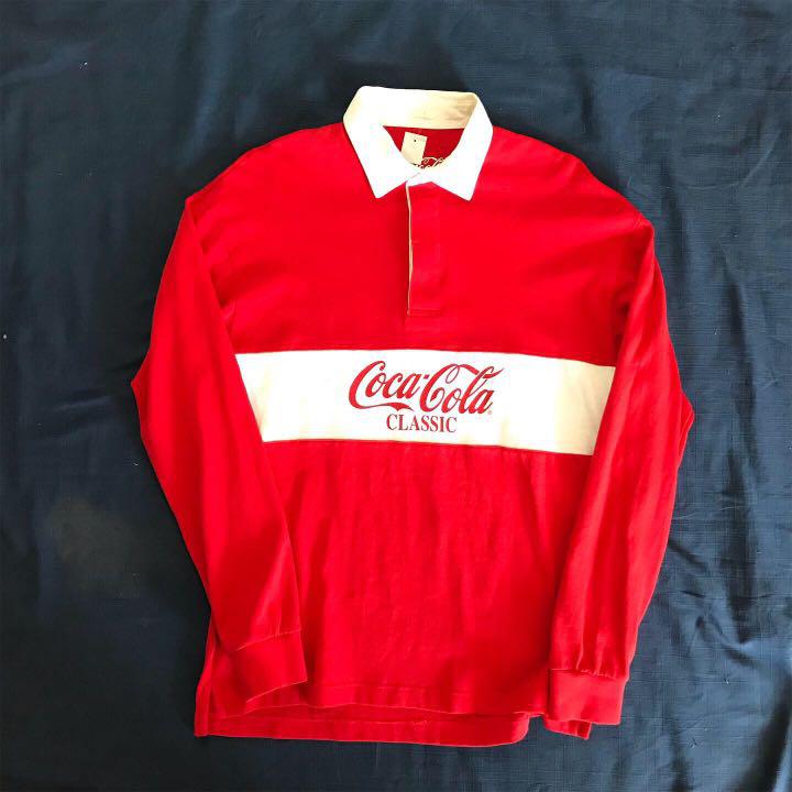 CocaCola Rugby Shirts 1980's. Do you remember when these were in style