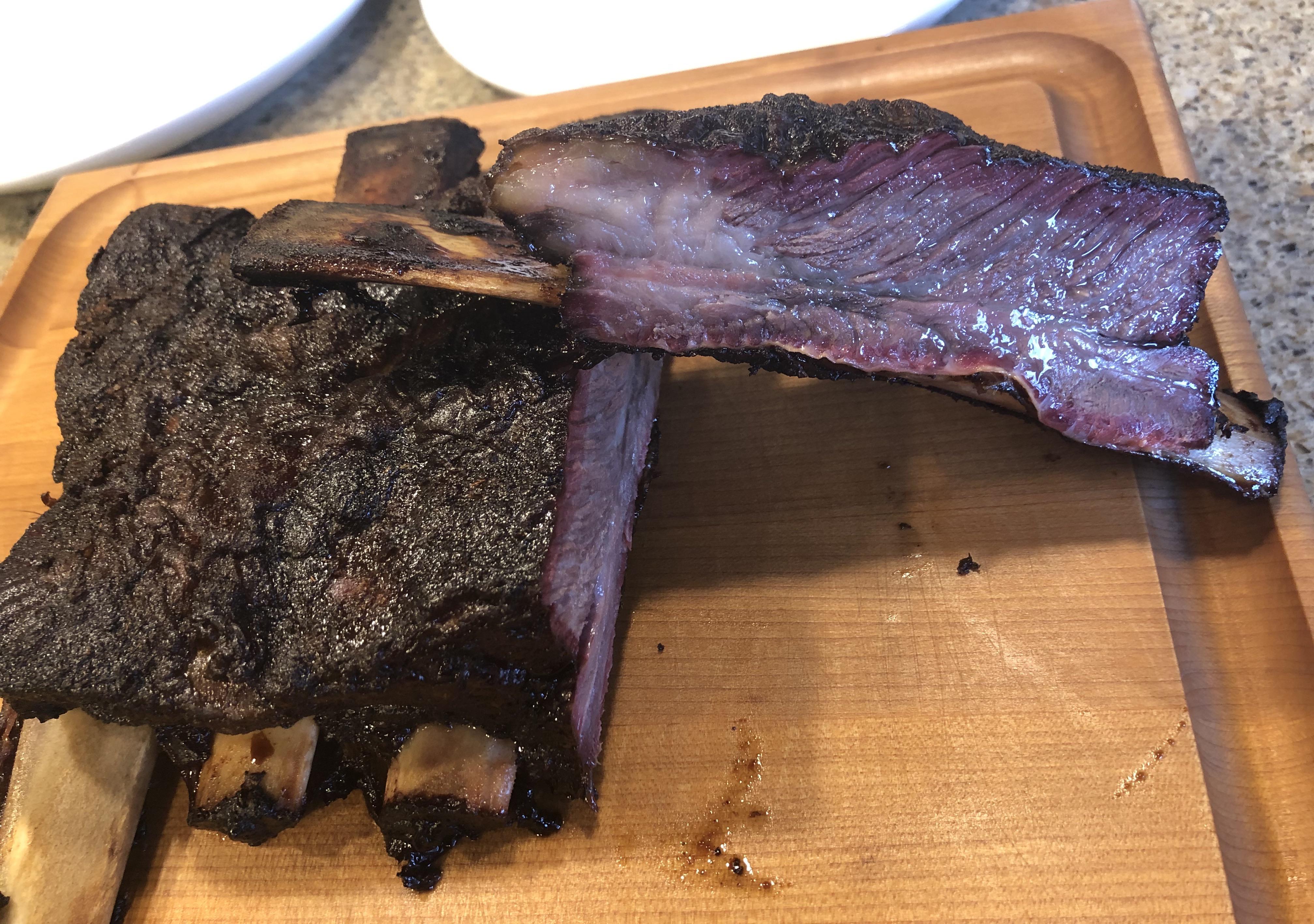 First time making short ribs on the Traeger...won’t be the last