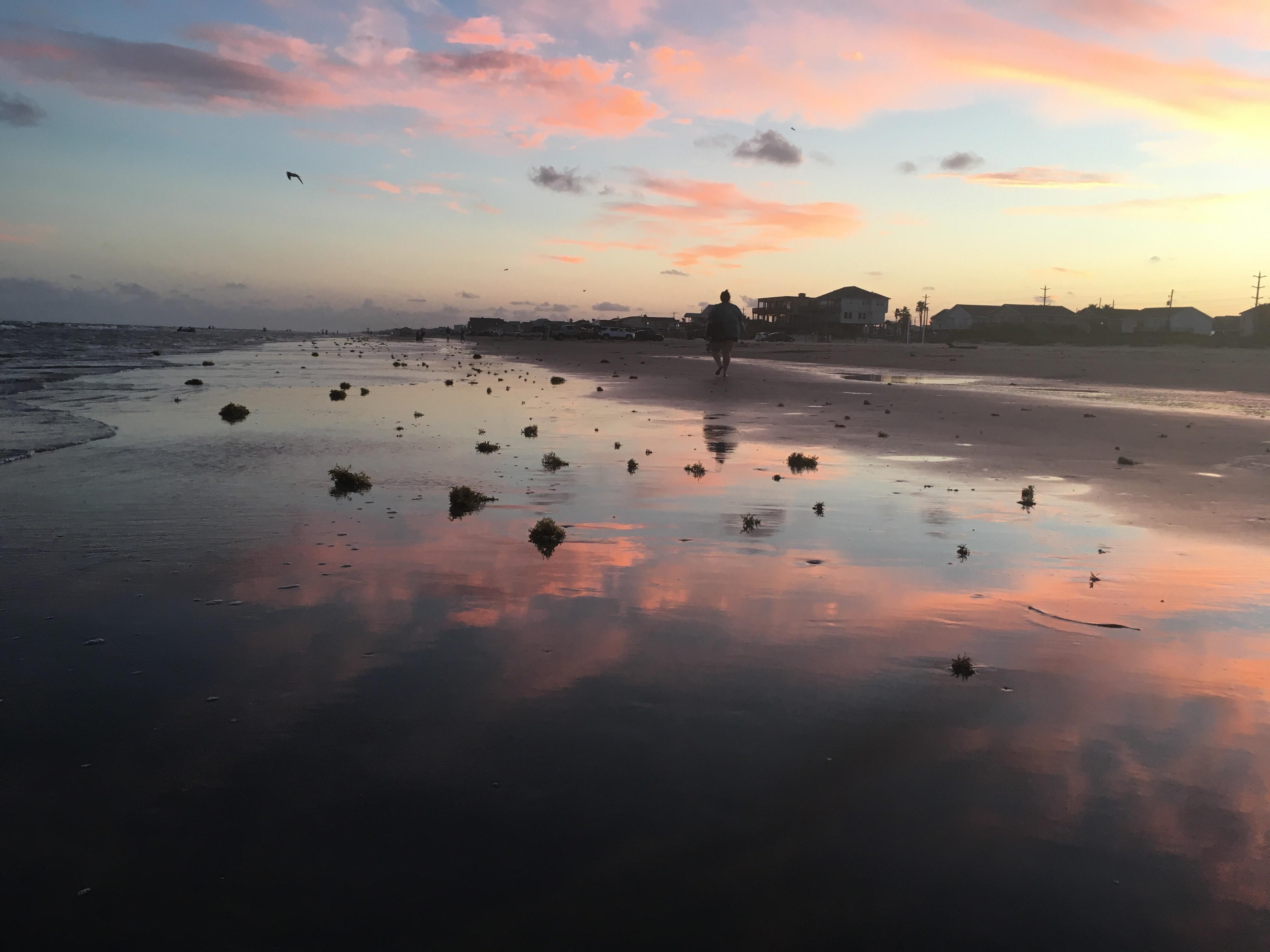 Not exactly Houston but was loving the sunset in Galveston this weekend
